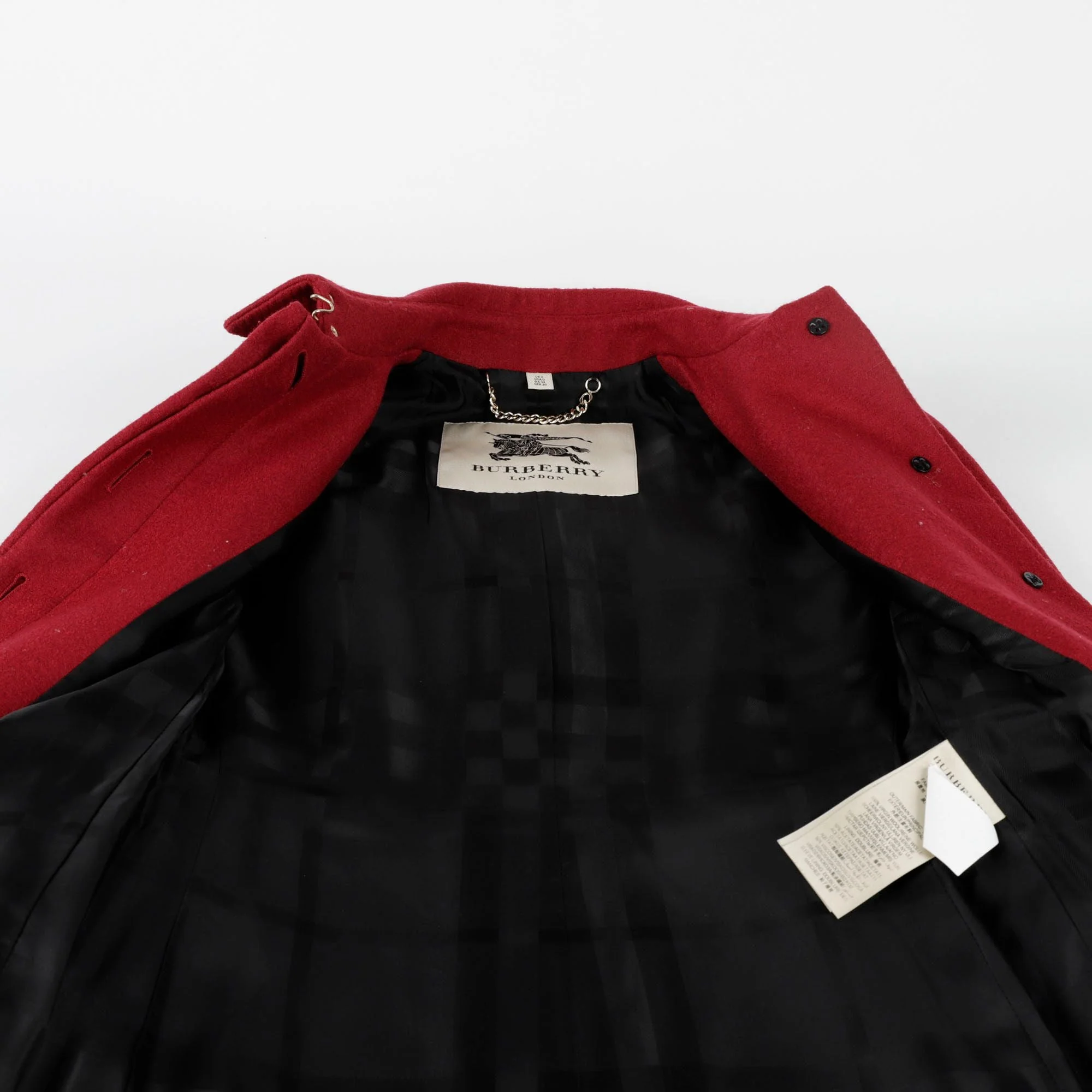 Women's Belted Coat Size - Image 8