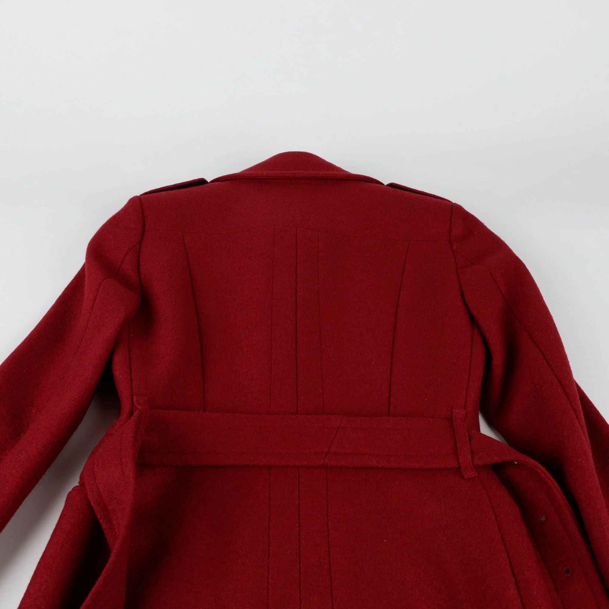 Women's Belted Coat Size - Image 9