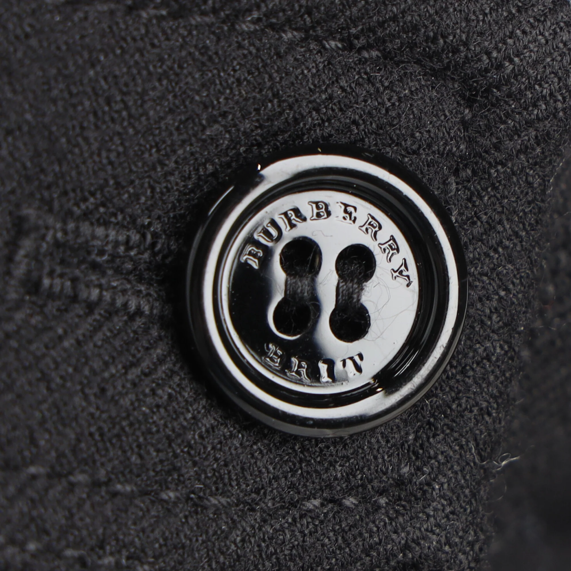 Women's Burberry Brit Pencil Skirt in Black Wool - Image 7