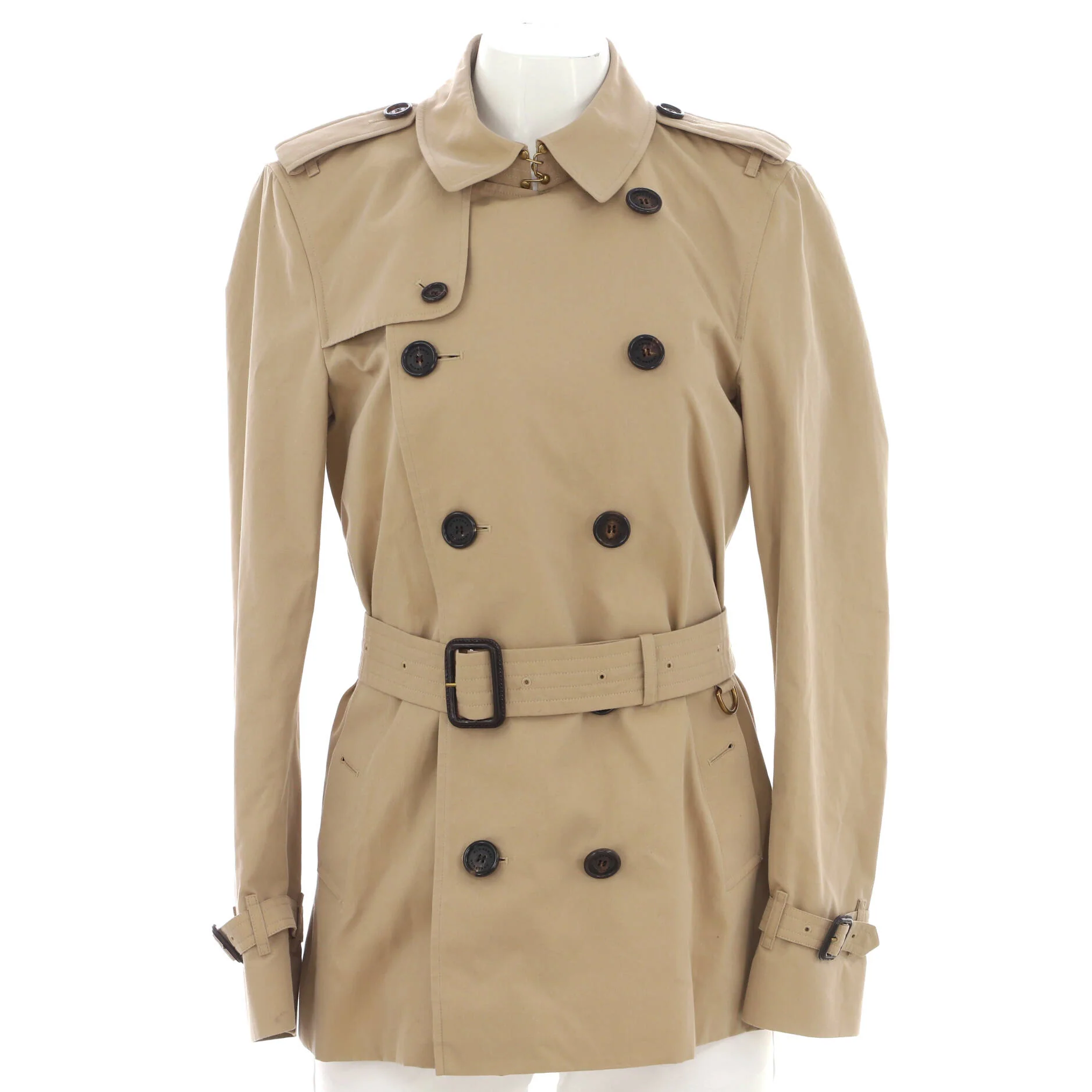 Women's Kensington Short Trench Coat Cotton