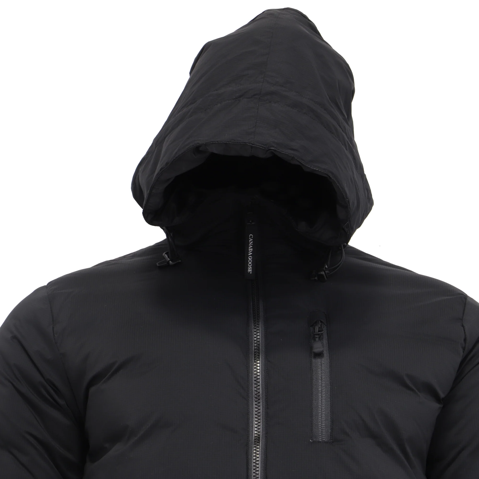 Men's Canada Goose Lodge Jacket in Black Polyamide - Image 2