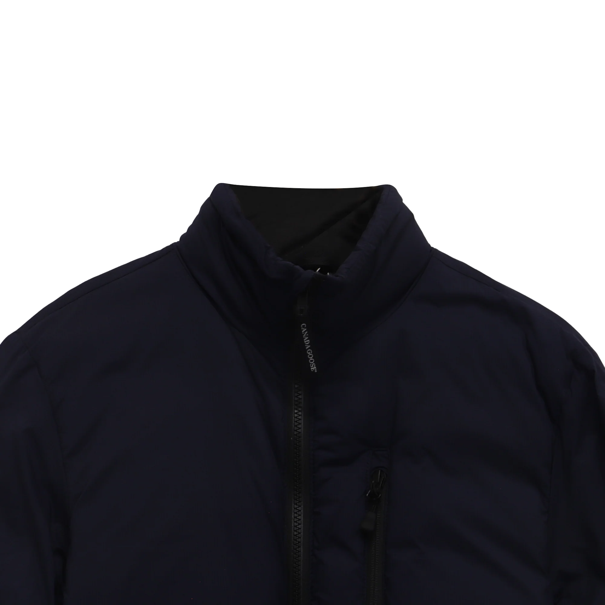 Men's Canada Goose Lodge Jacket in Navy Blue Polyamide - Image 2
