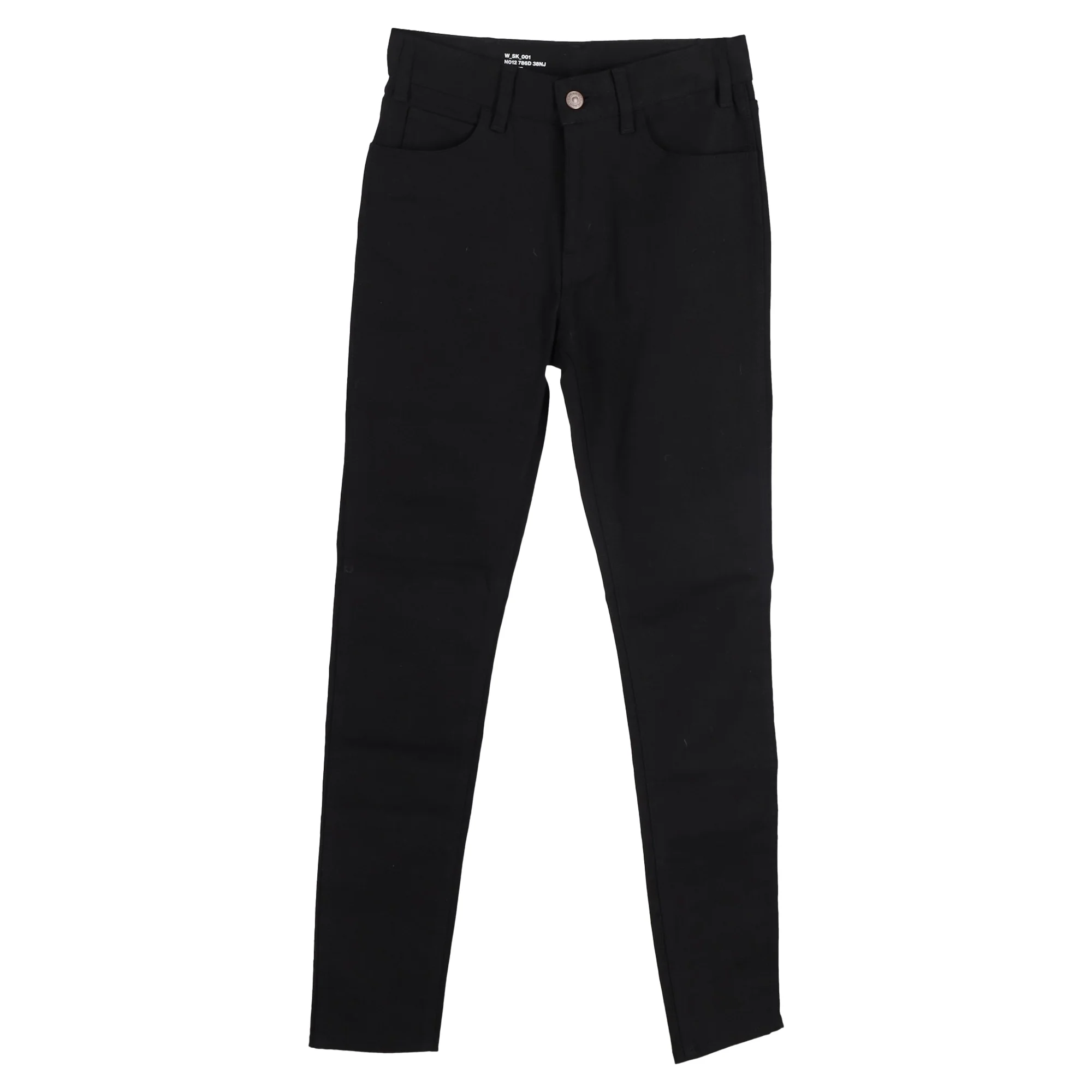 Women's Celine Slim Jeans in Black Cotton