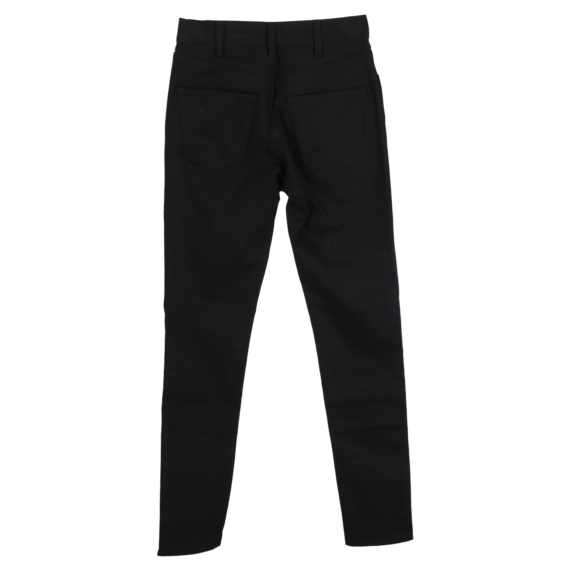 Women's Celine Slim Jeans in Black Cotton - Image 2