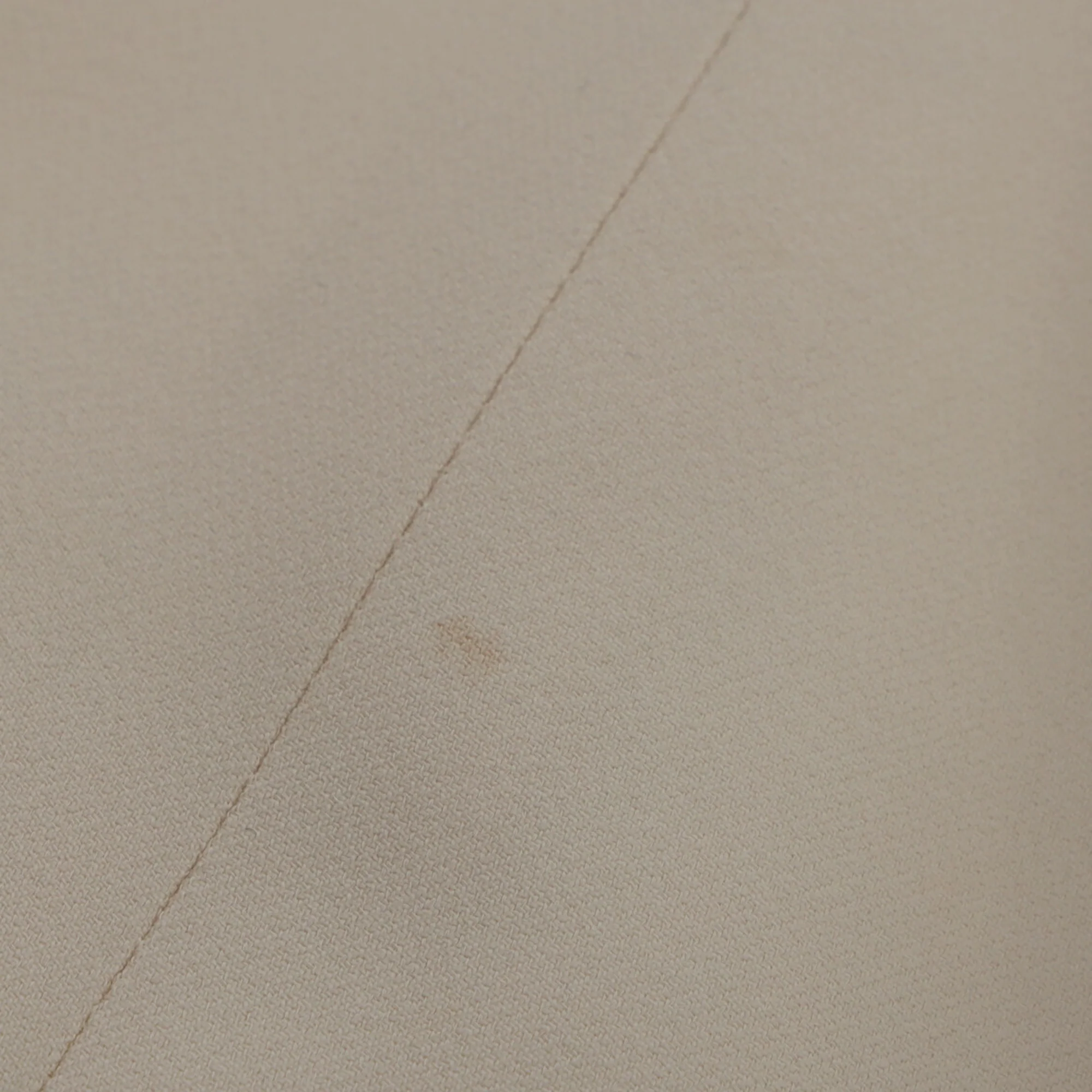 Women's Chloé Button Detail Dress in Beige Acetate - Image 6