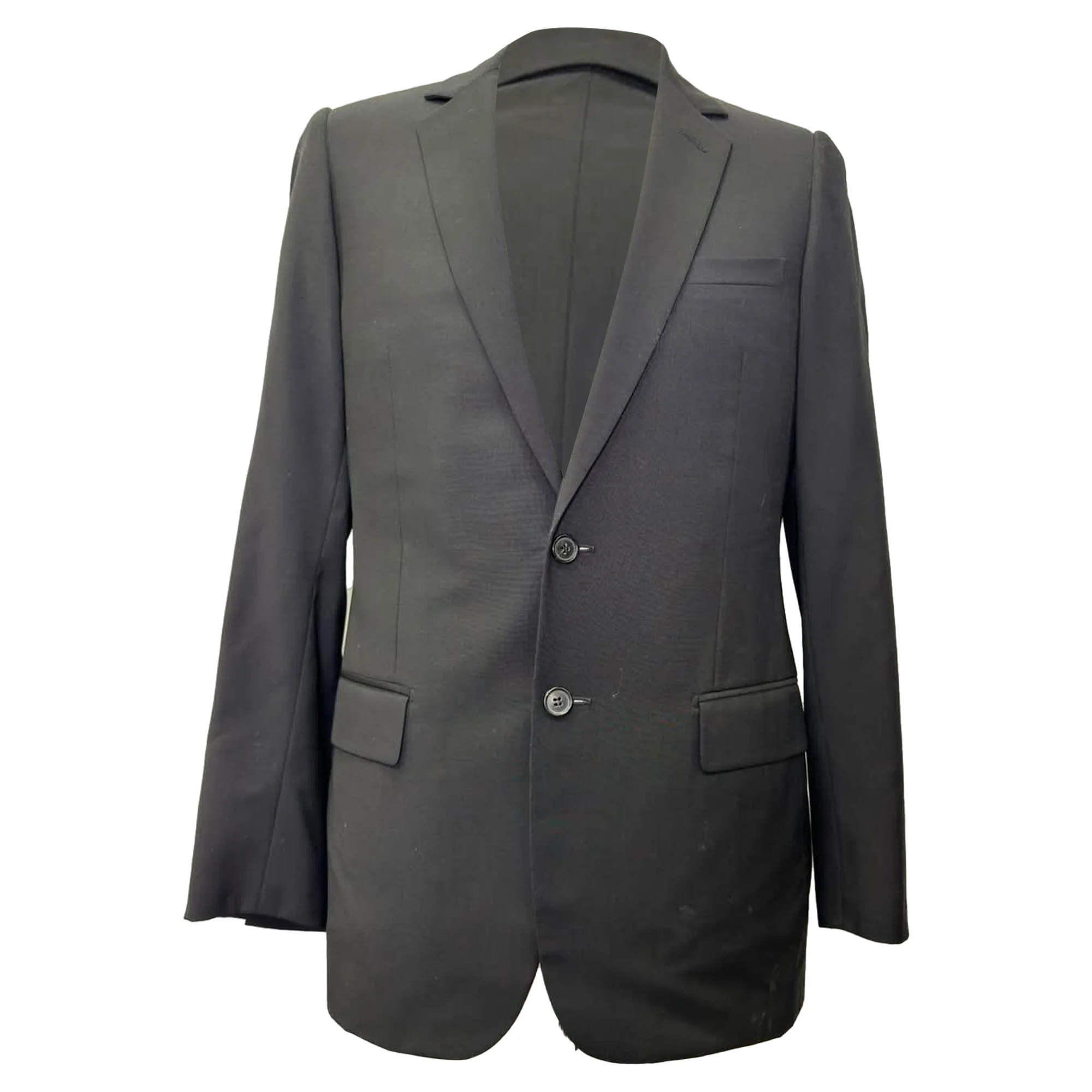 Men's Dior Single-Breasted Blazer in Black Wool
