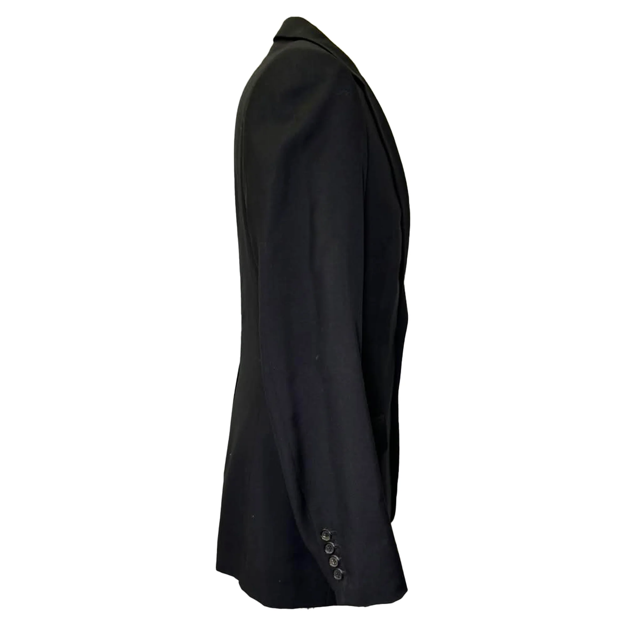 Men's Dior Single-Breasted Blazer in Black Wool - Image 2