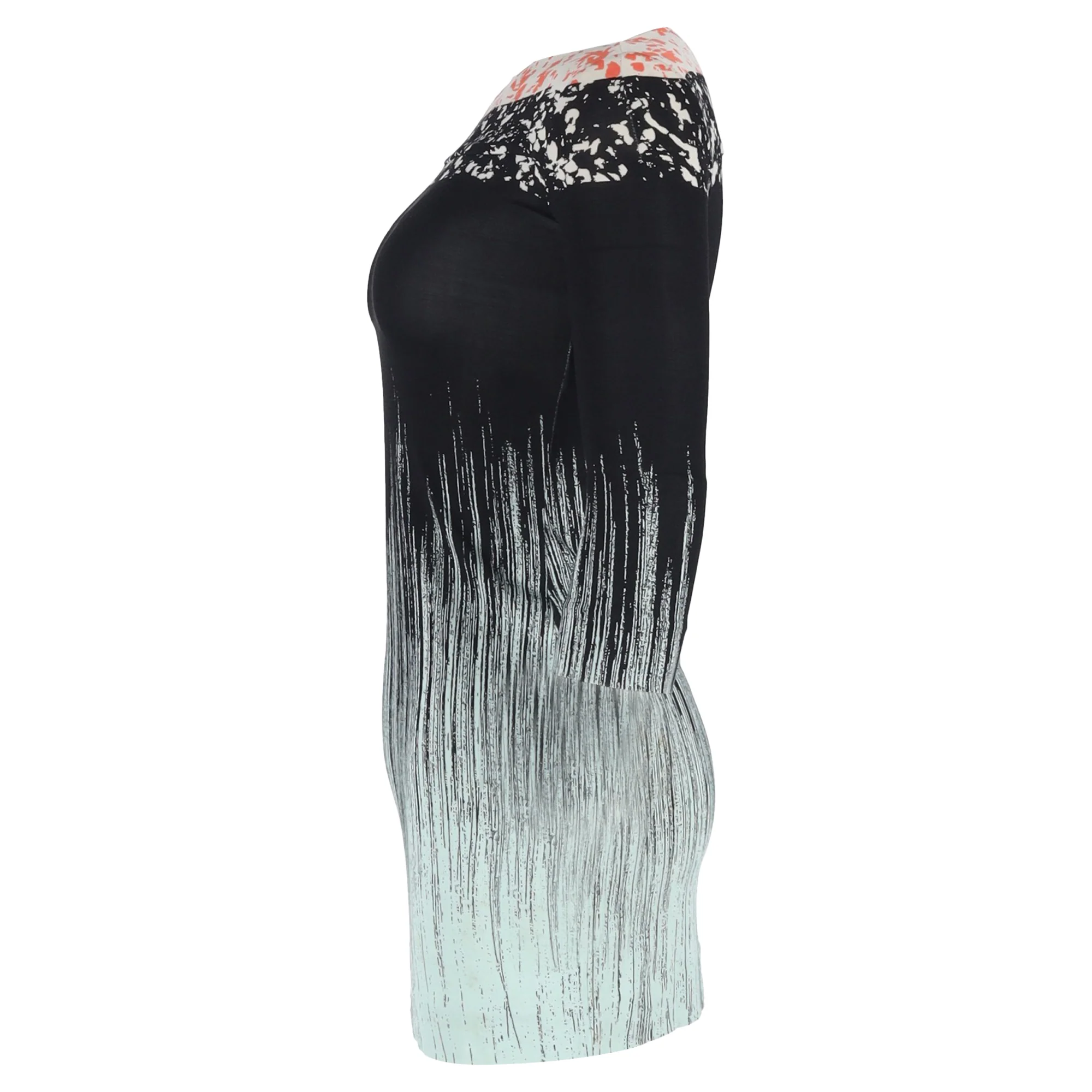 Women's Diane Von Furstenberg Ruri Rockscape Printed Dress in Multicolor Silk - Image 2