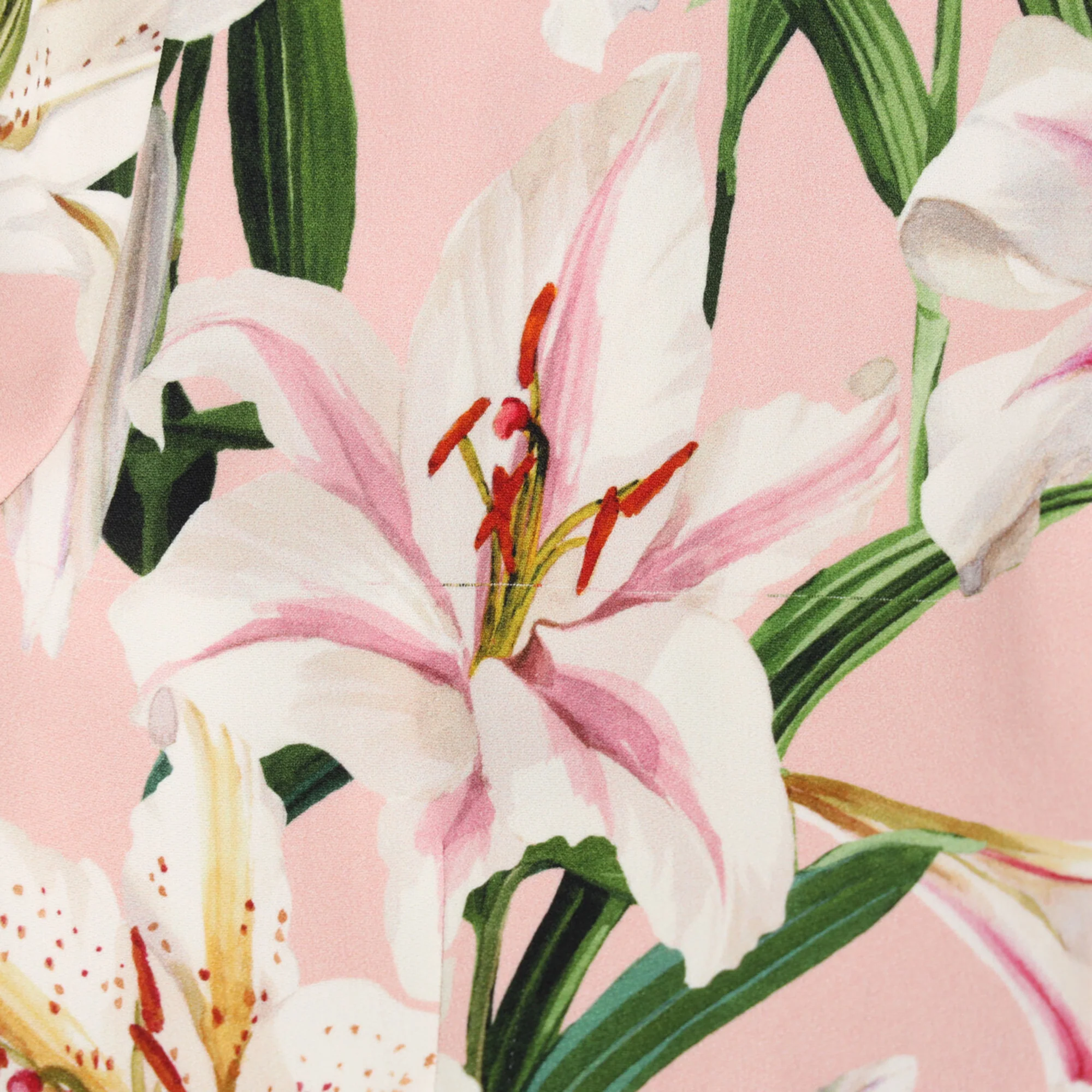 Women's Dolce & Gabbana Floral Print Blouse in Pink Viscose - Image 7
