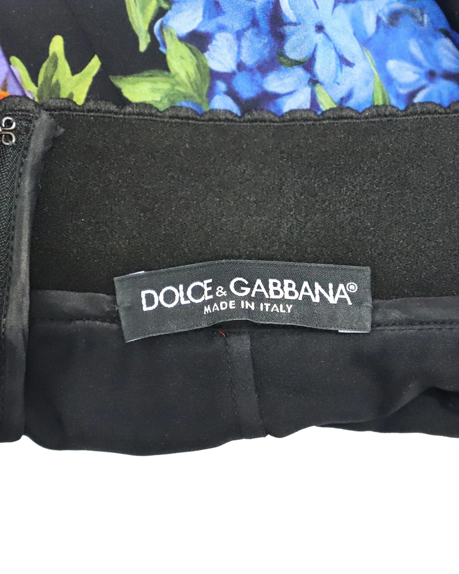 Women's Dolce & Gabbana Midi Skirt in Floral Print Silk - Image 6
