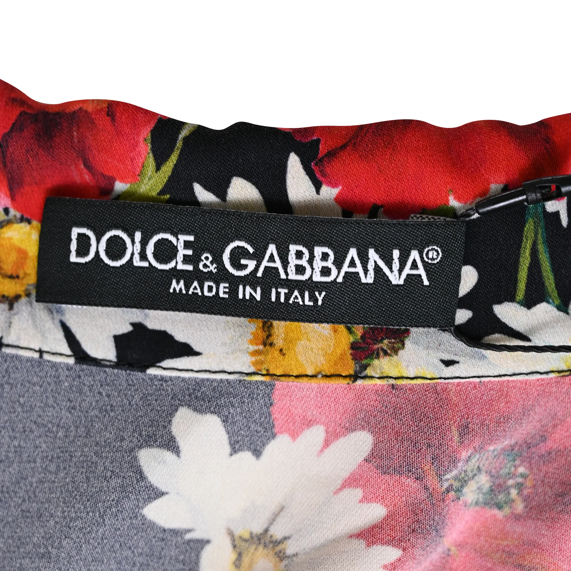 Women's Dolce & Gabbana Pyjama Shirt in Floral Print Silk - Image 4