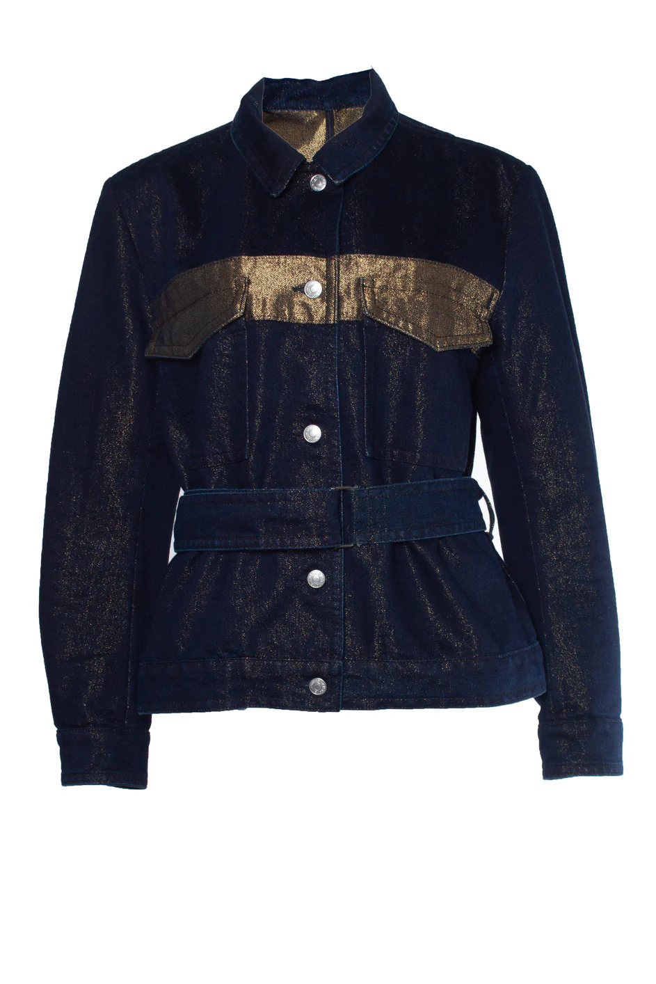 Women's Dries van Noten Denim lurex jacket