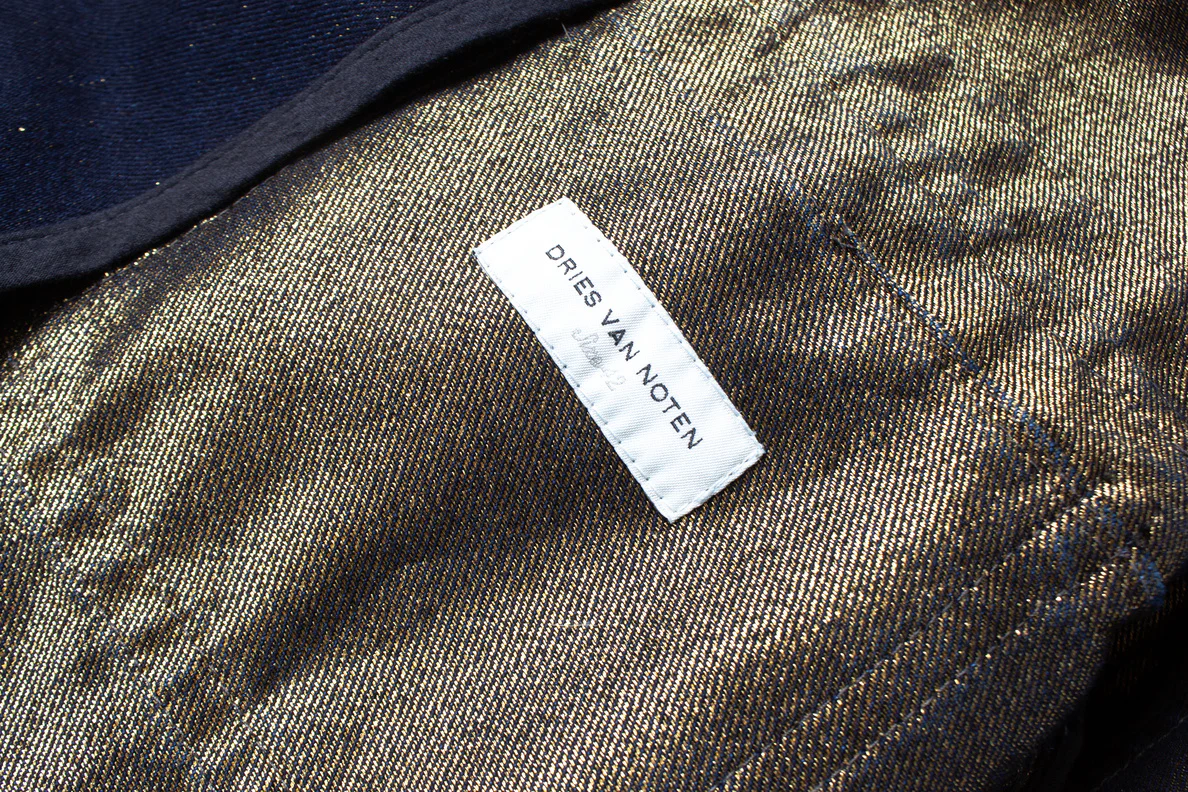 Women's Dries van Noten Denim lurex jacket - Image 5