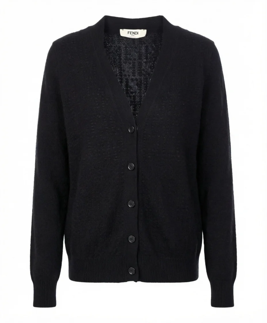 Women's Cashmere Wool Cardigan - Image 4