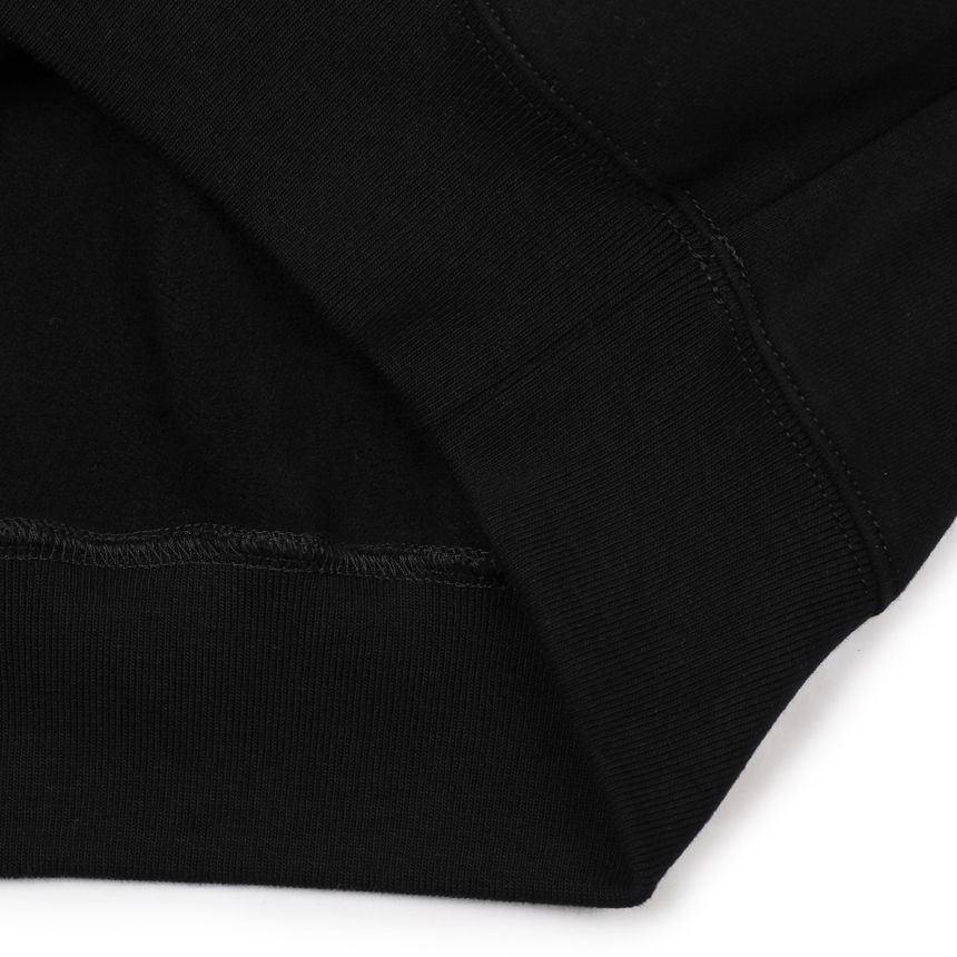 Men's Embroidered Detail Cotton Jersey Hoodie Sweatshirt - Image 7