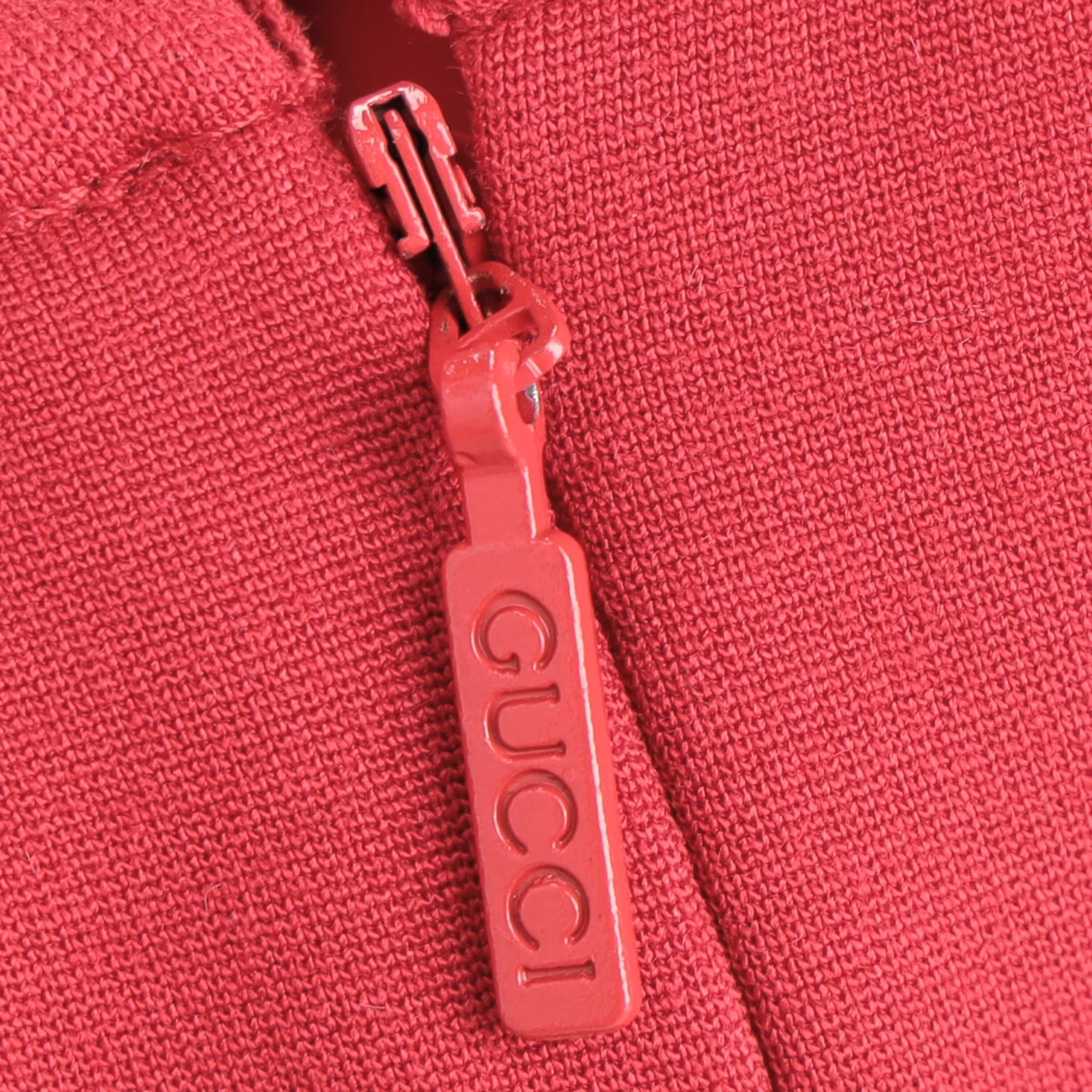 Women's Gucci Draped Dress in Red Viscose - Image 6