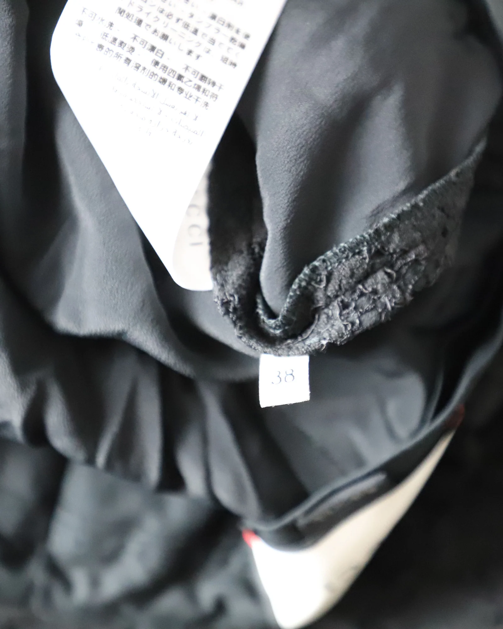 Women's Gucci Lace Flared Pants in Black Cotton - Image 5