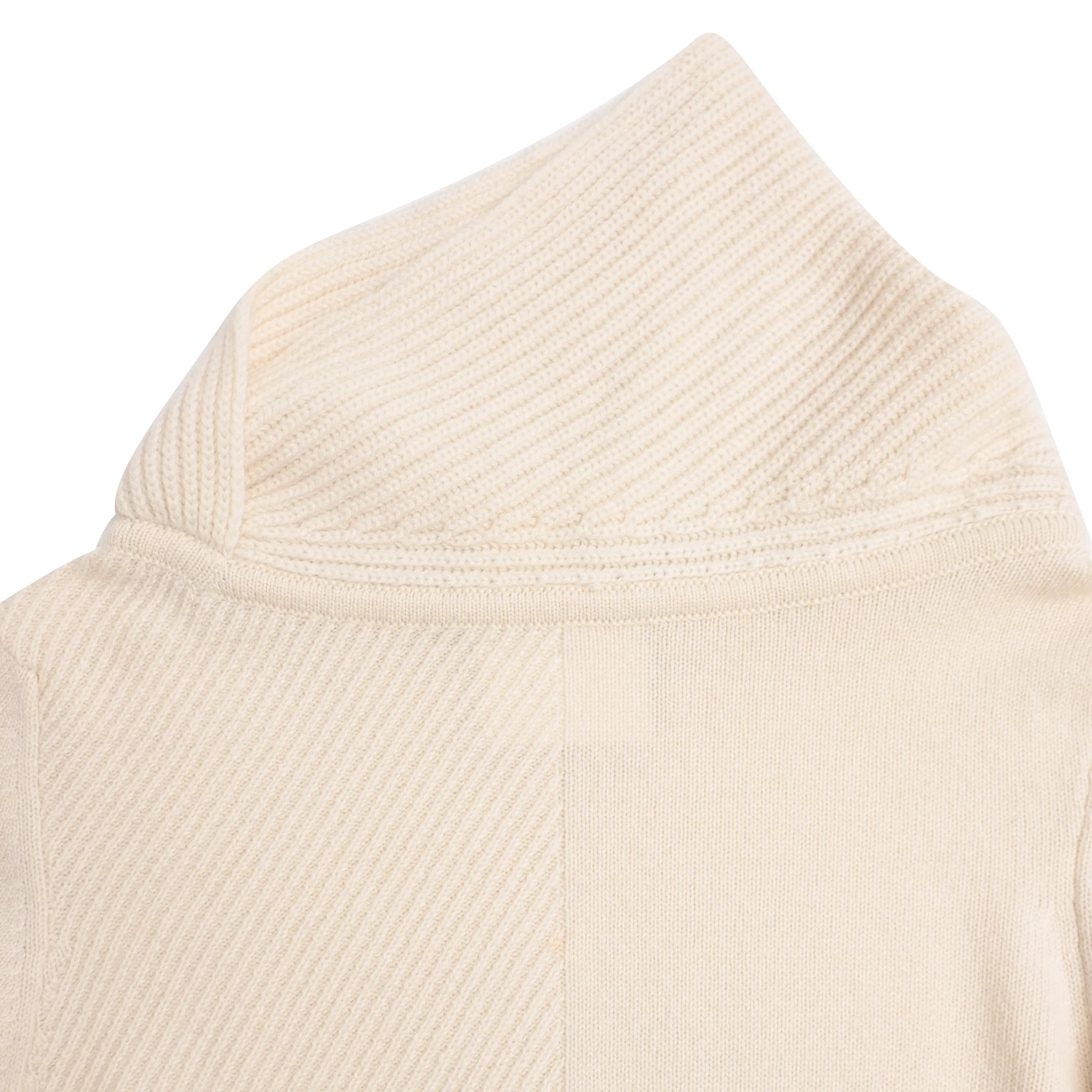 Women's  Hermès Knitted Turtleneck Sweater in Cream Cashmere - Image 5