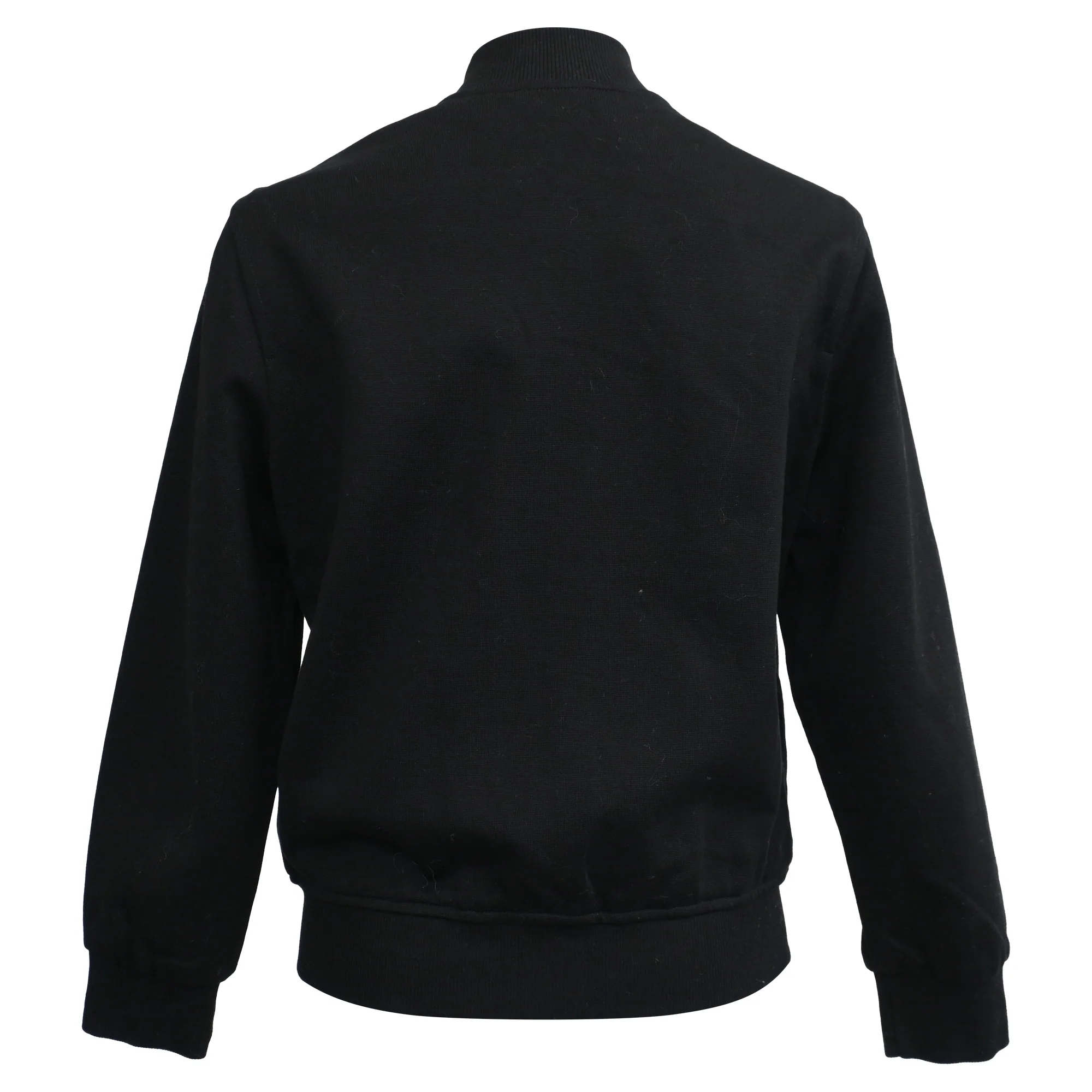 Women's Hermès Zip-Up Bomber Jacket in Black Cotton - Image 3