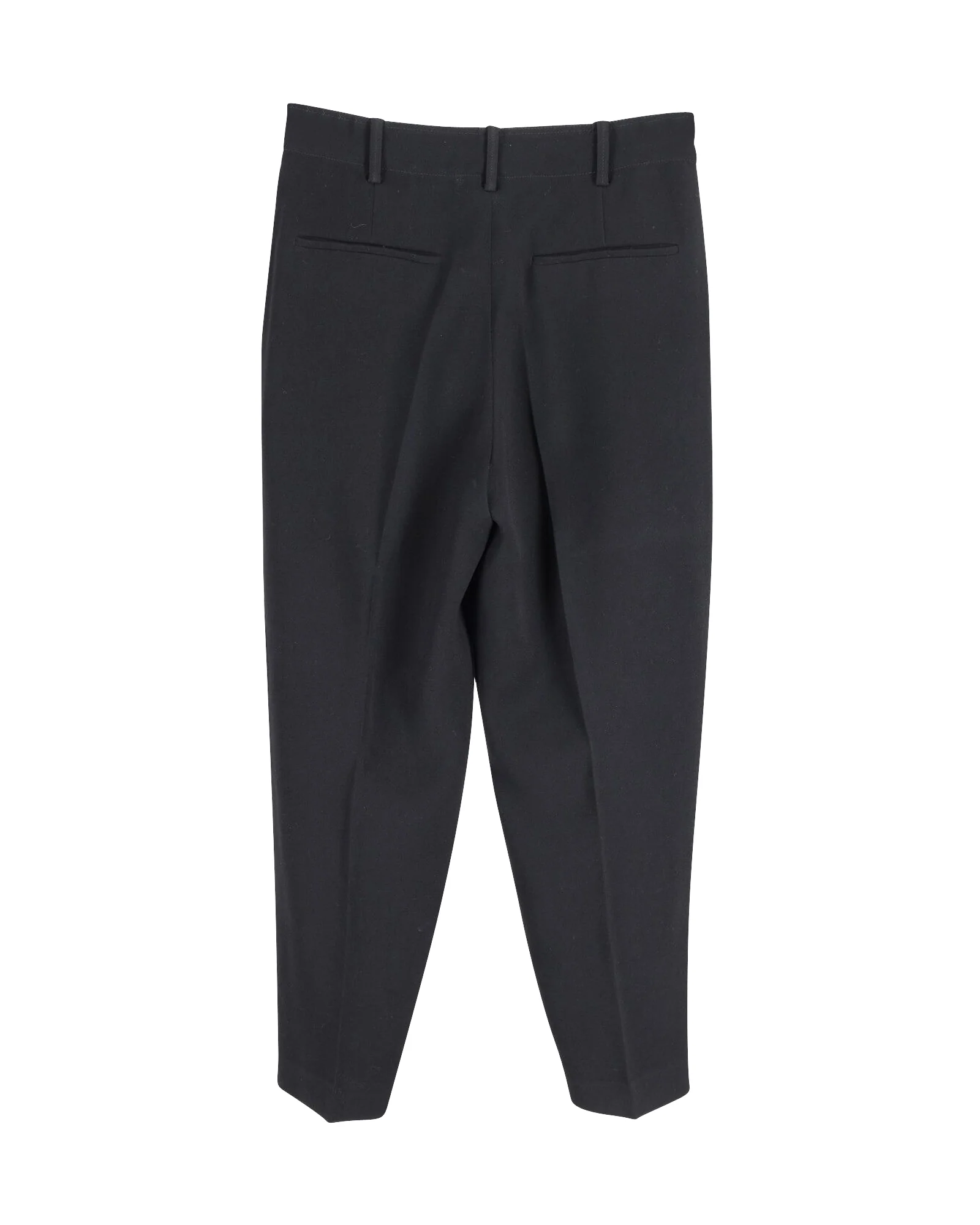 Women's Isabel Marant Straight Leg Trousers in Black Wool - Image 2