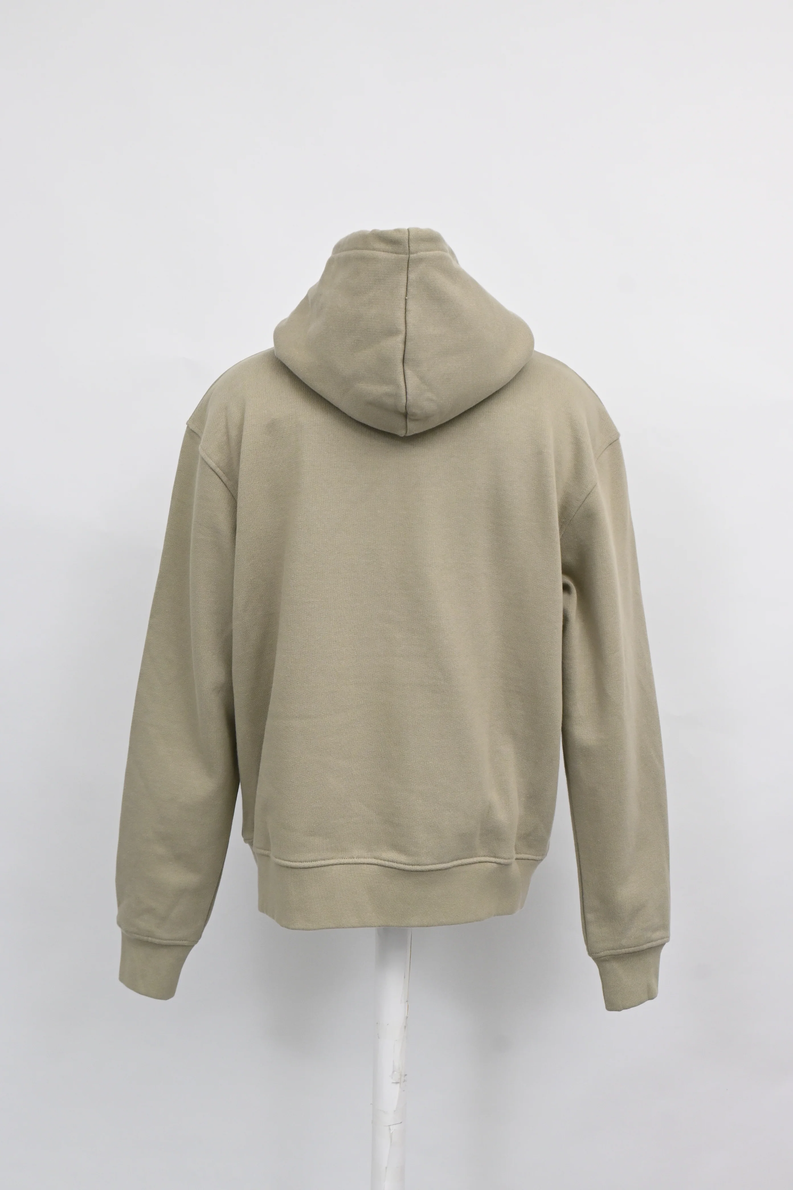 Men's Jacquemus Le Sweatshirt Brodé Hoodie in Beige Cotton - Image 8