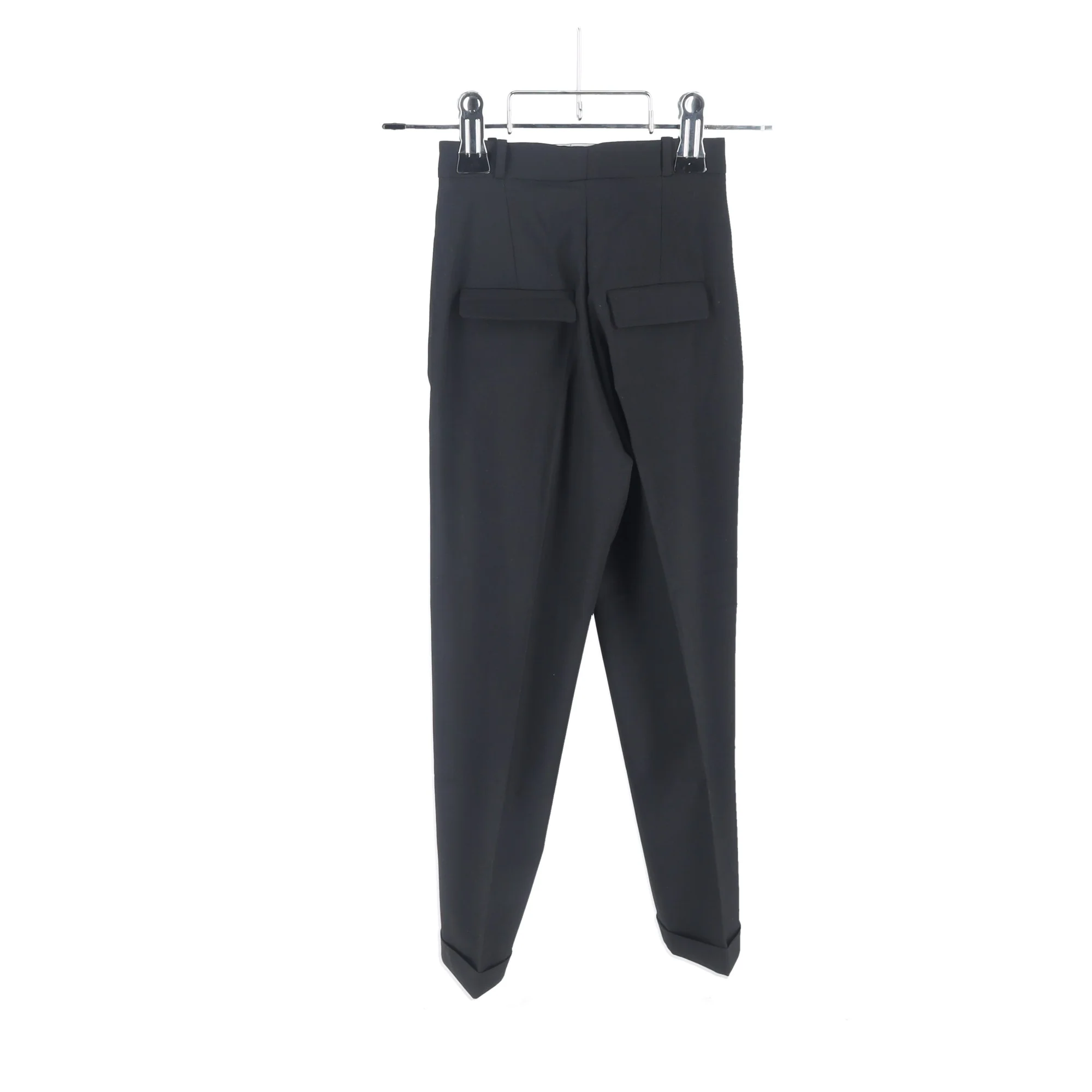 Women's Jacquemus La Bomba Straight-Leg Trousers in Black Cotton - Image 5