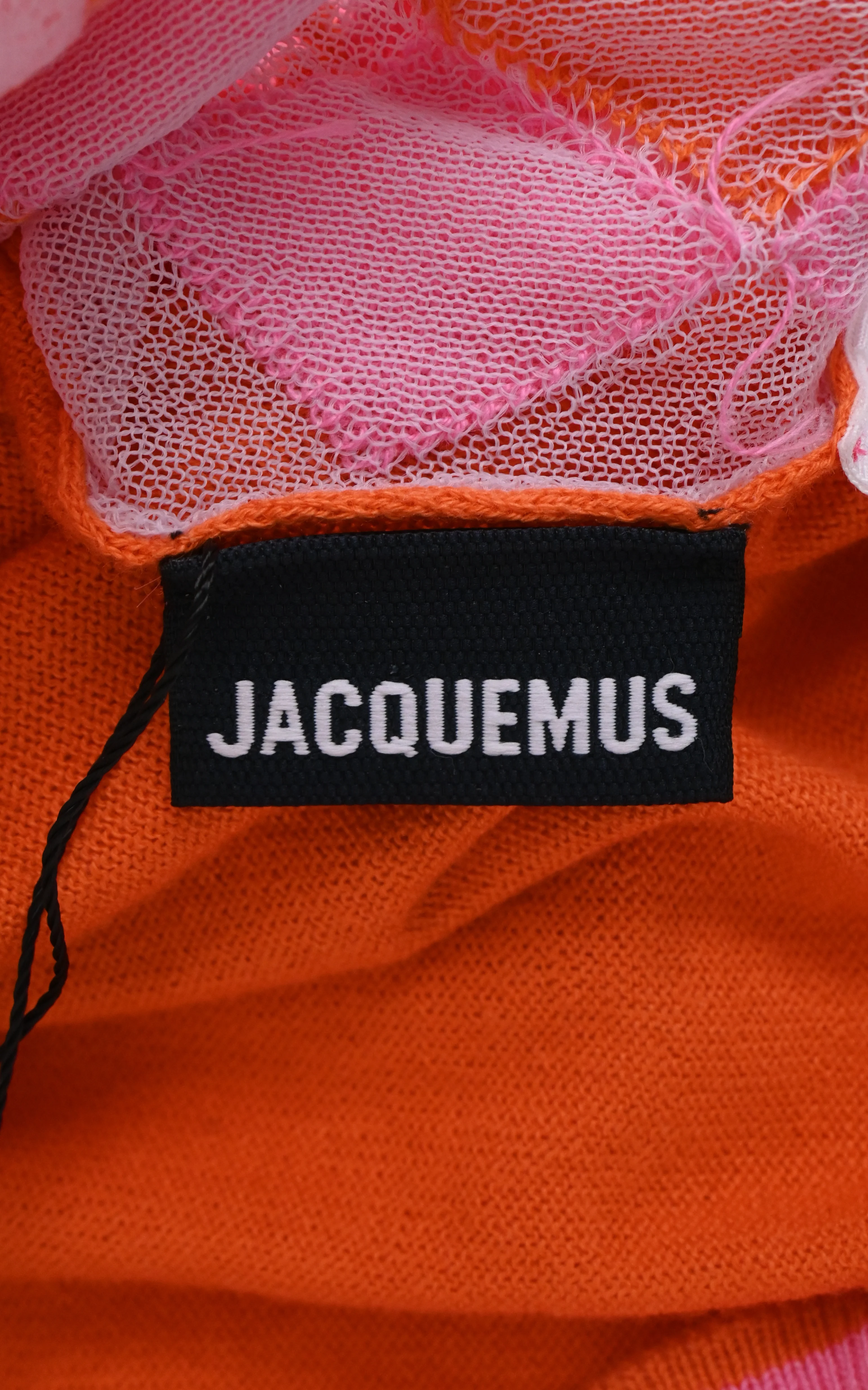 Women's Jacquemus Le Cardigan Toledo Cropped Cardigan in Multicolor Cotton - Image 10
