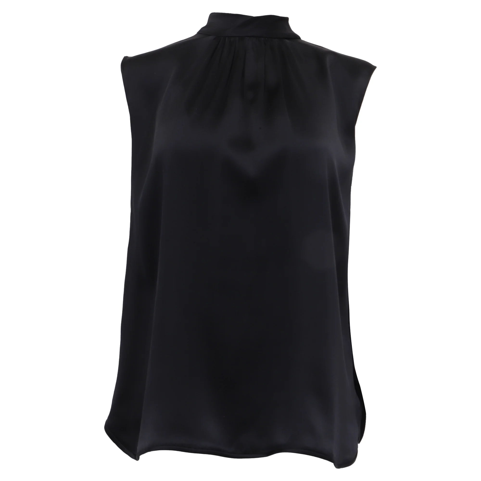 Women's Max Mara Dorina Top in Black Silk