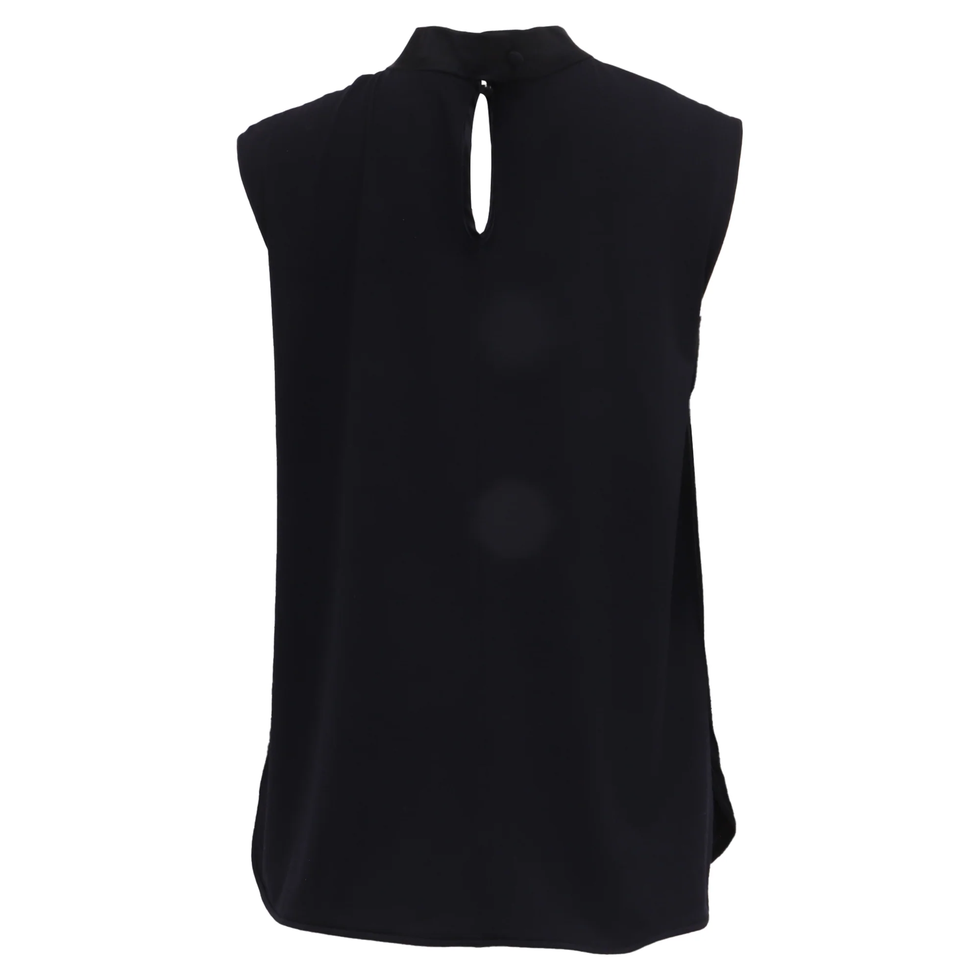 Women's Max Mara Dorina Top in Black Silk - Image 4