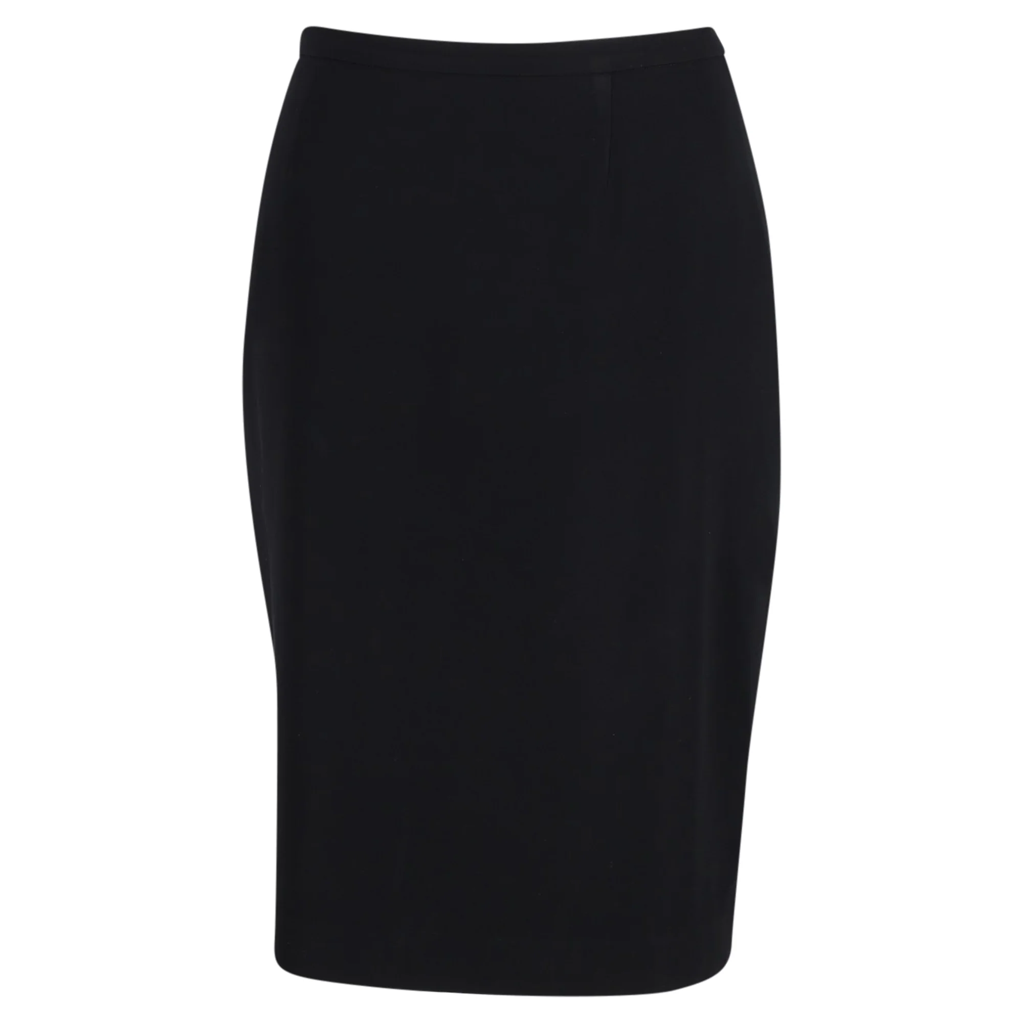 Women's Max Mara Pencil Skirt in Black Wool