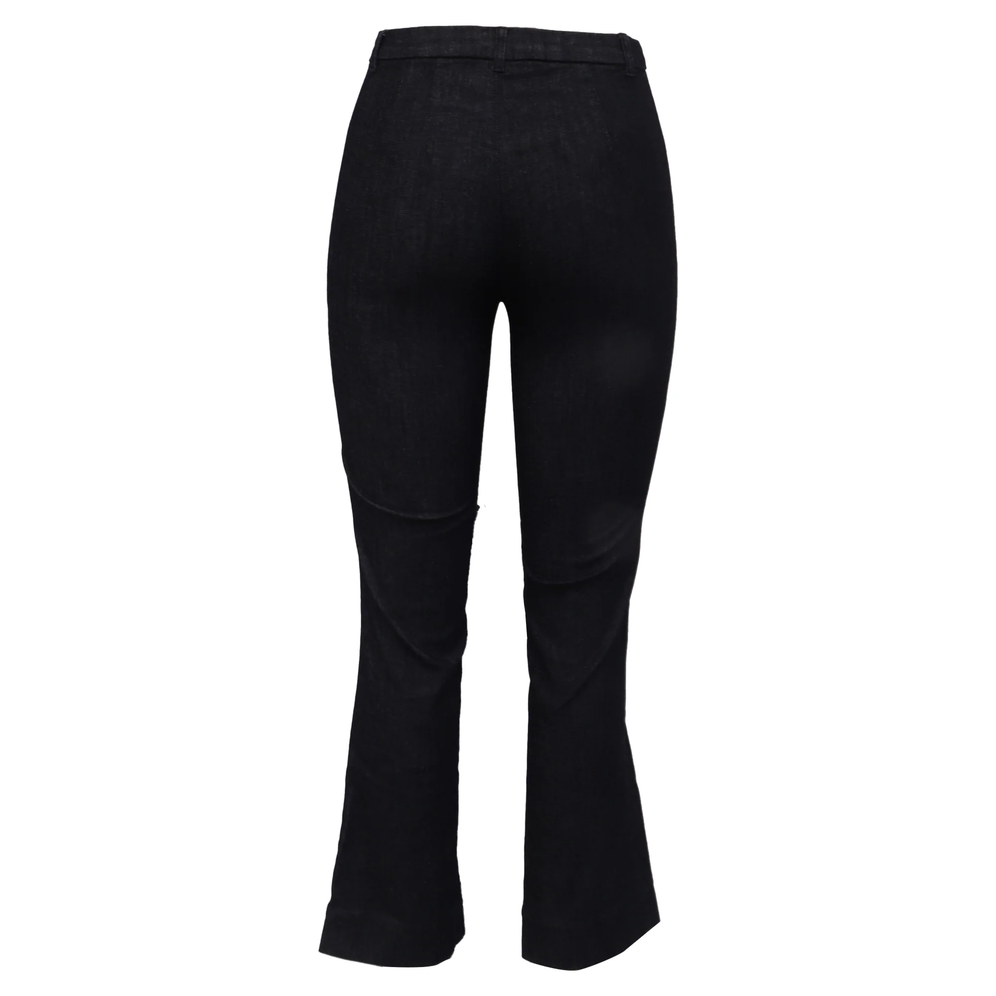 Women's 'S Max Mara Slim Jeans in Navy Blue Cotton - Image 3