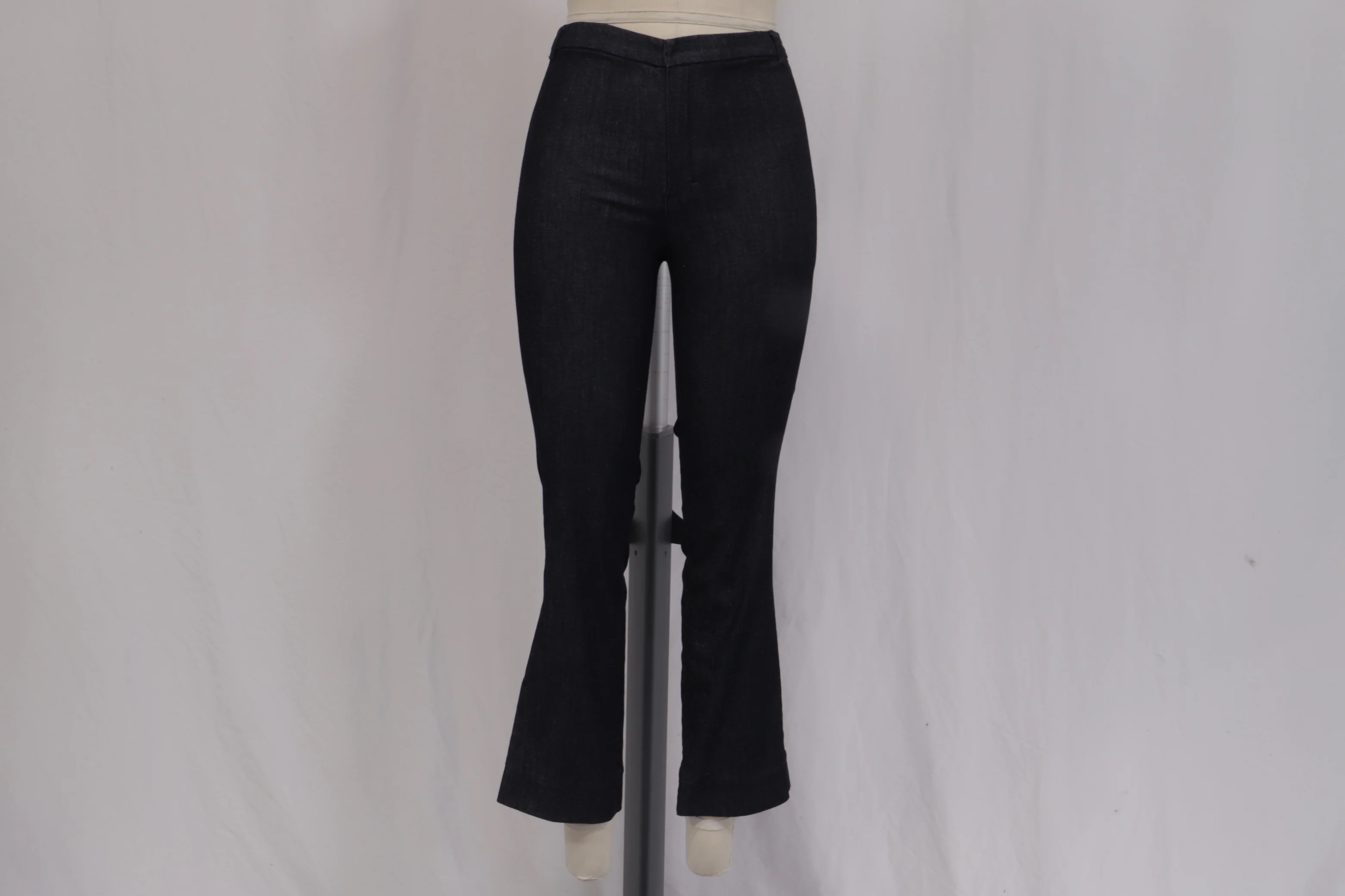 Women's 'S Max Mara Slim Jeans in Navy Blue Cotton - Image 7