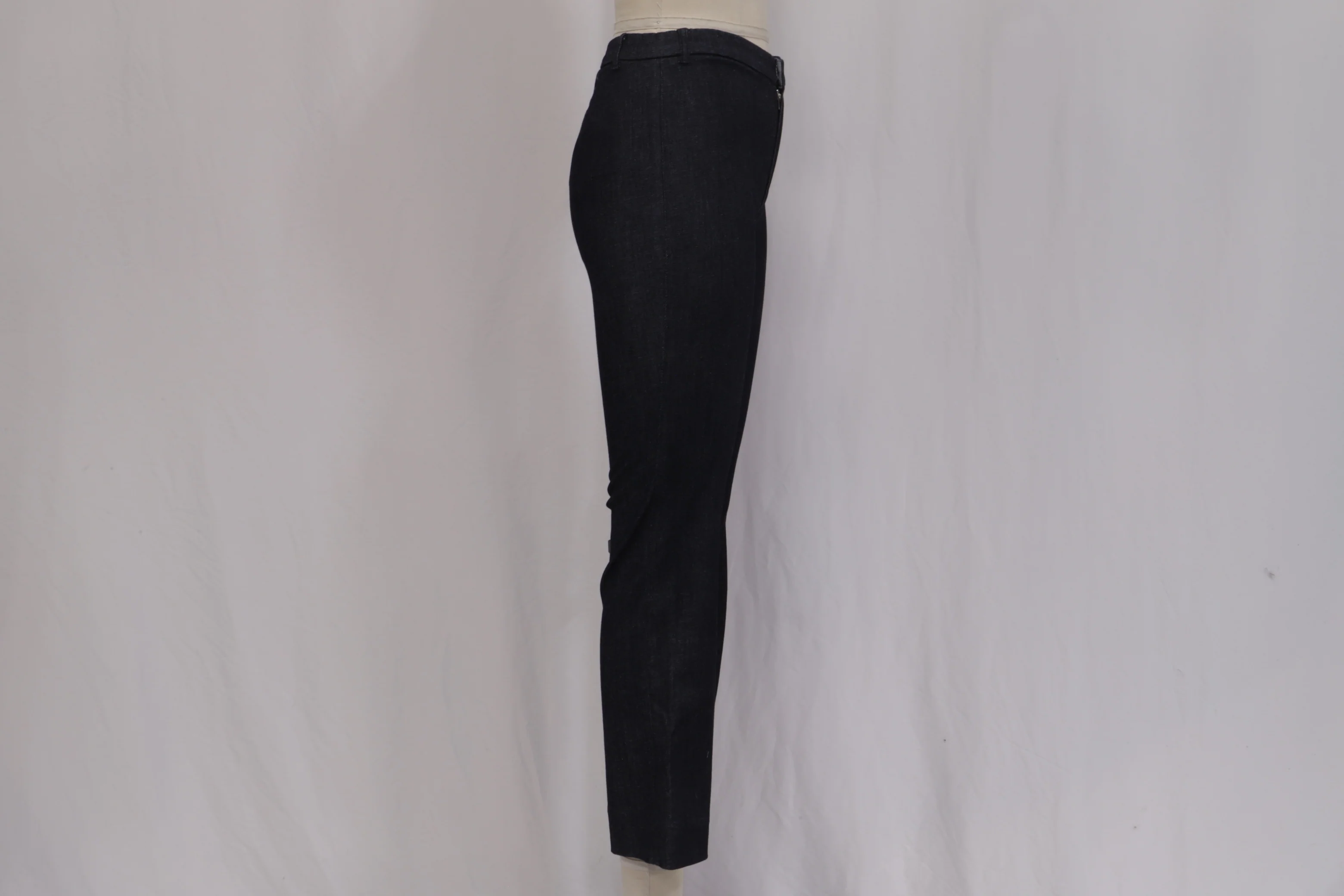 Women's 'S Max Mara Slim Jeans in Navy Blue Cotton - Image 8