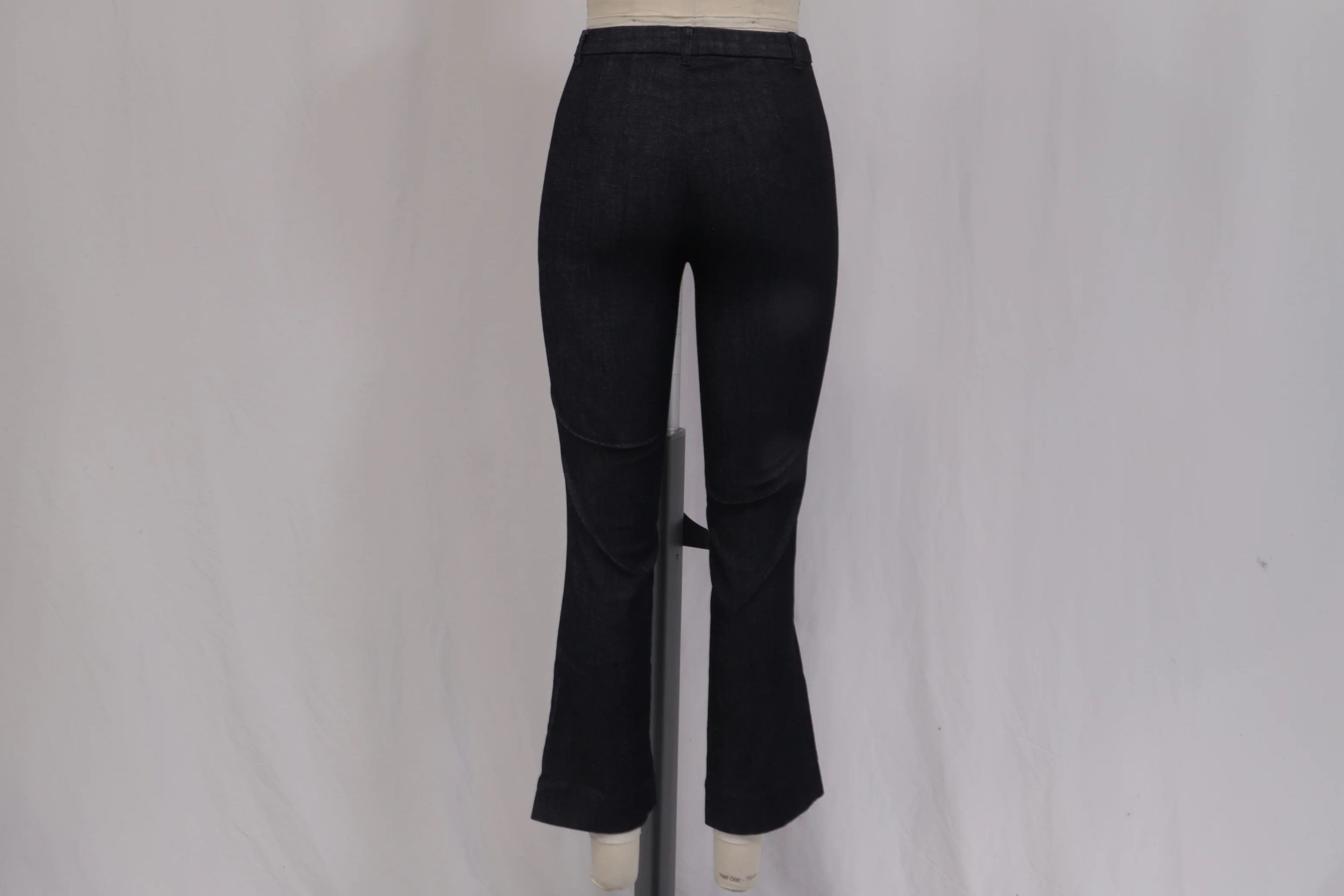 Women's 'S Max Mara Slim Jeans in Navy Blue Cotton - Image 9