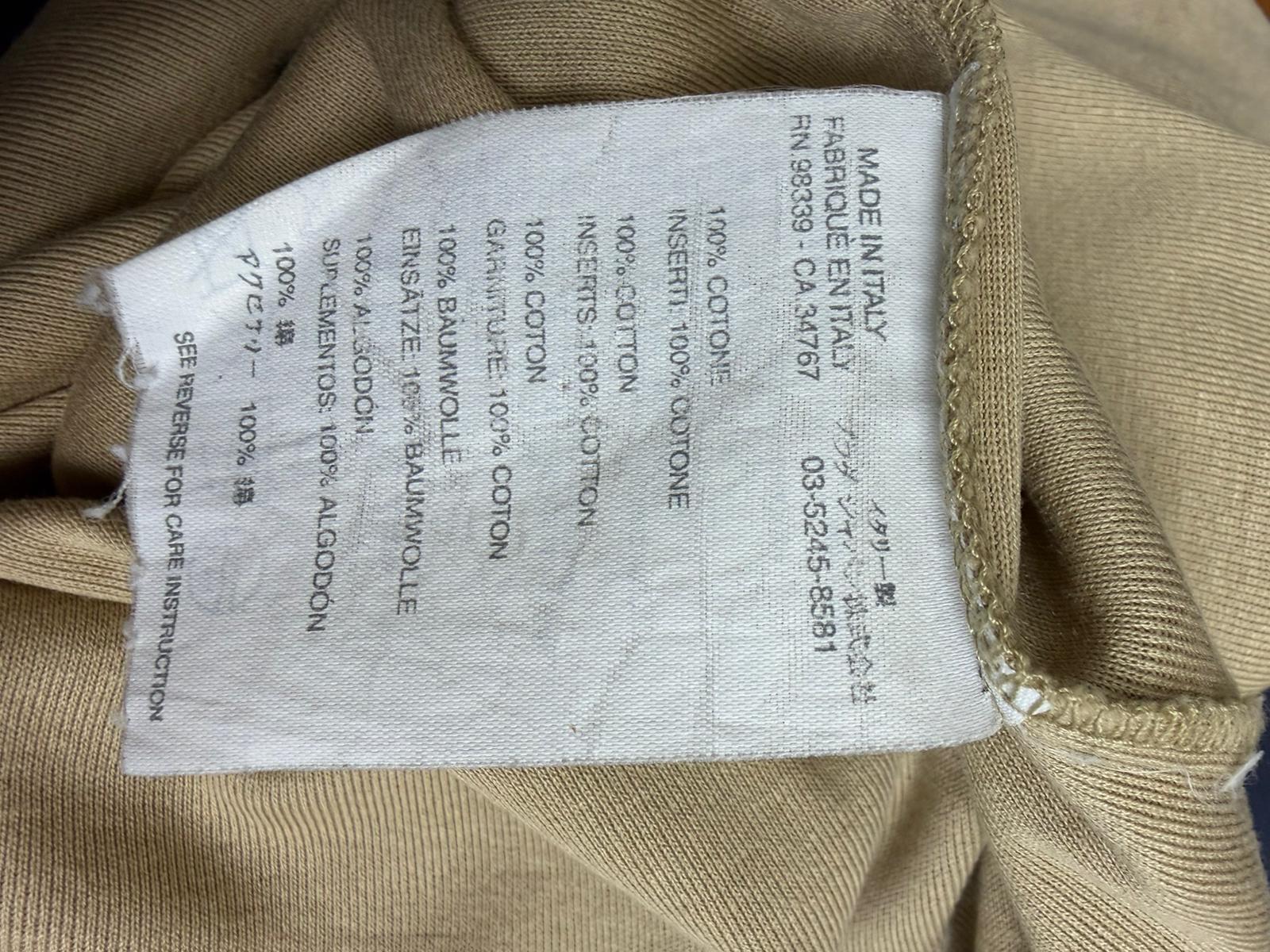 Men's Prada Short Sleeve Polo Shirt in Brown Cotton - Image 10