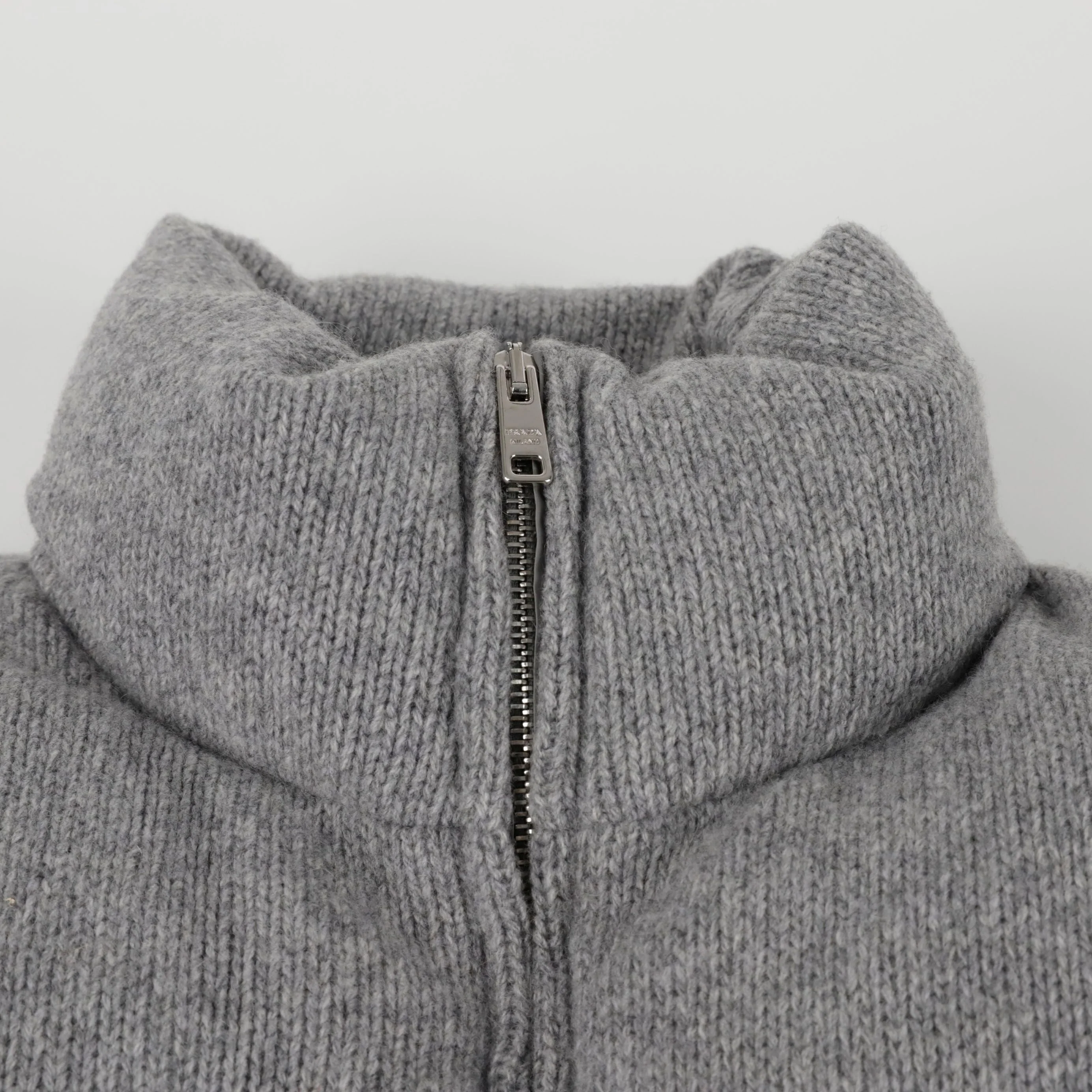 Women's Knit Puffer Jacket Size - Image 3