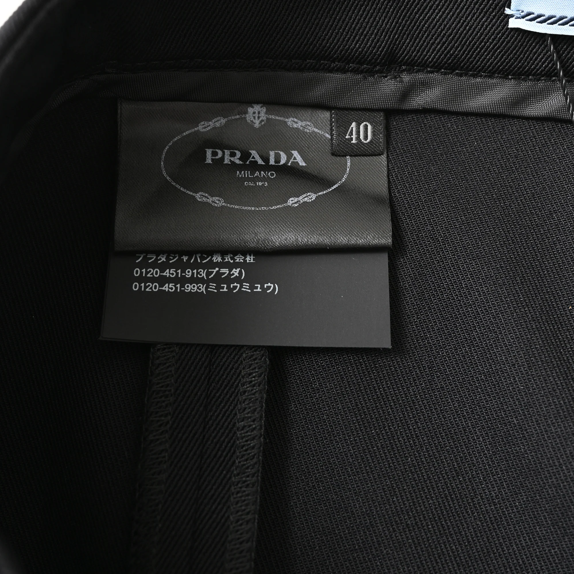 Women's Prada Trousers in Black Polyamide - Image 10