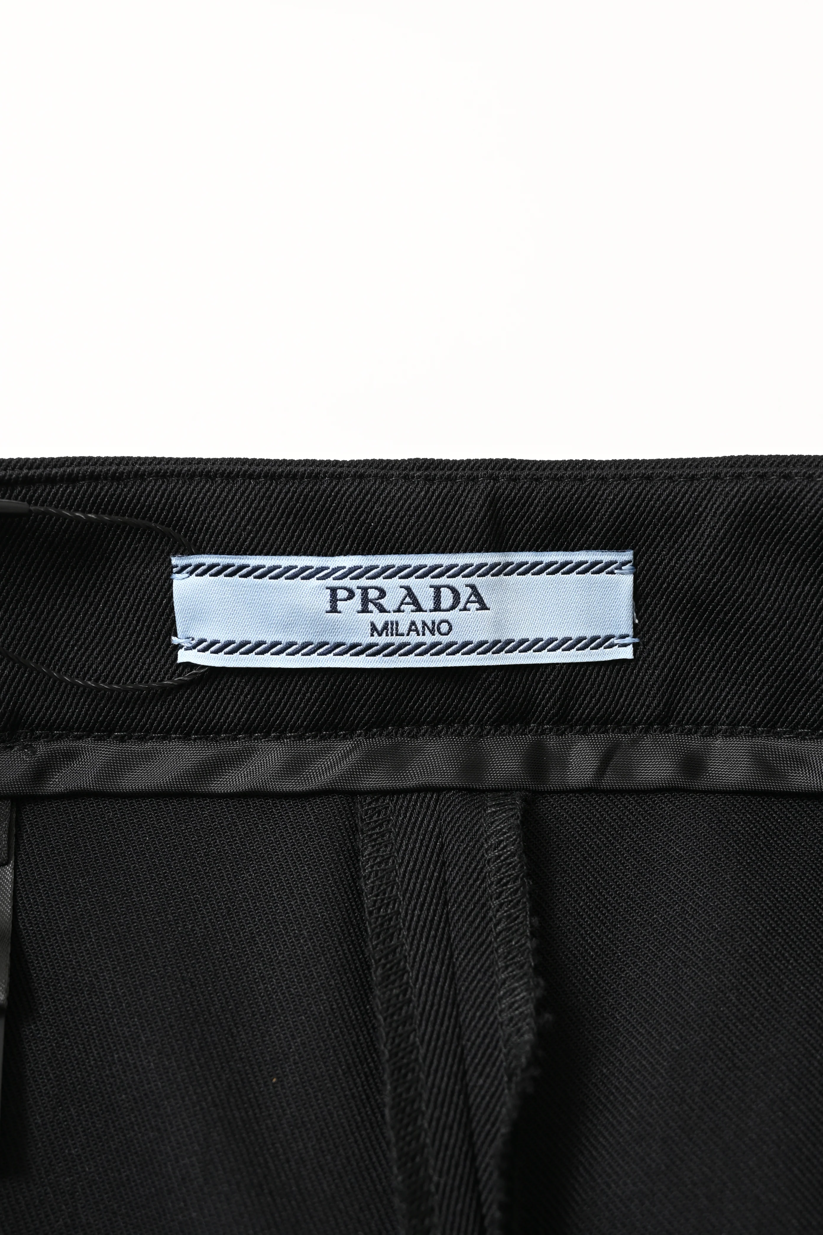 Women's Prada Trousers in Black Polyamide - Image 7