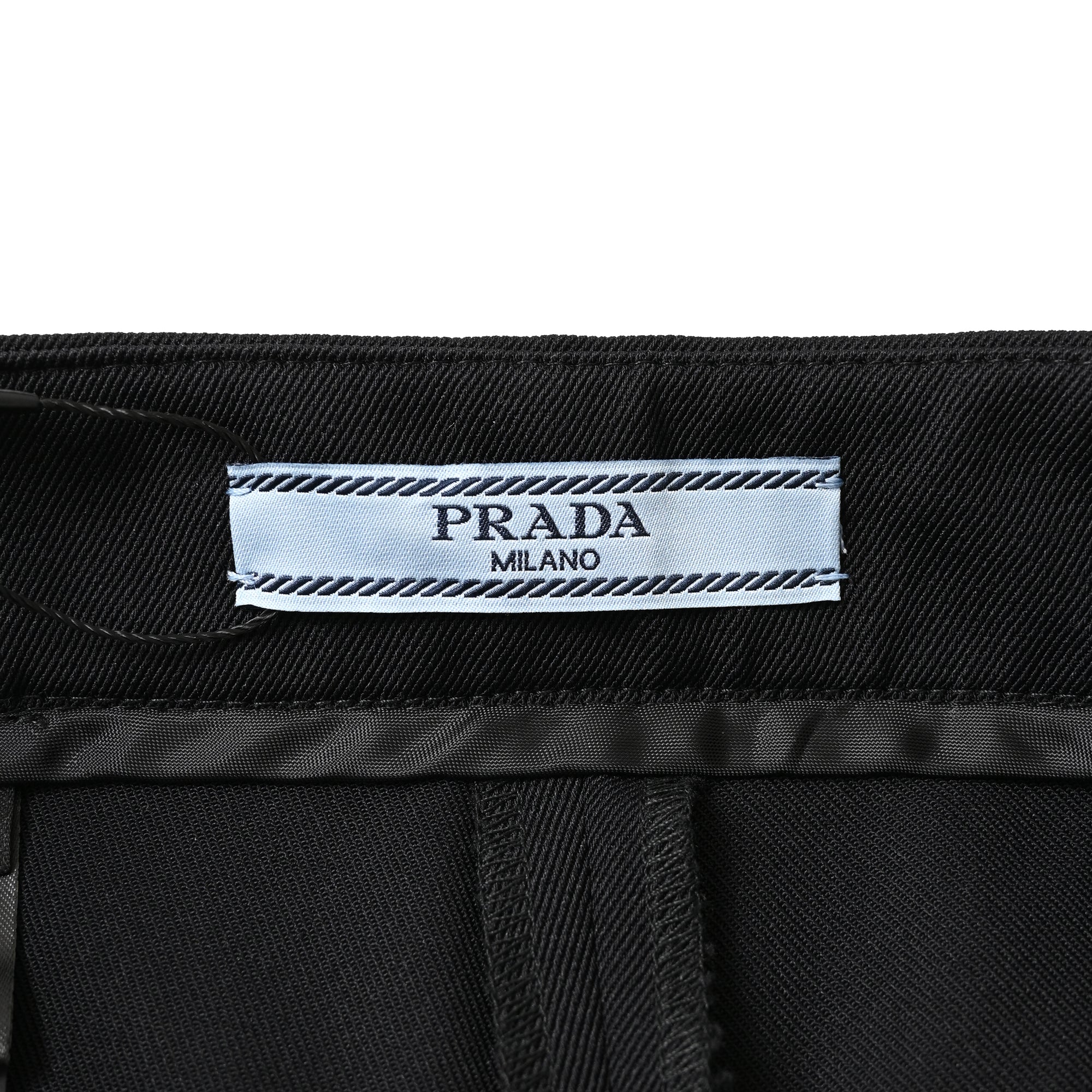 Women's Prada Trousers in Black Polyamide - Image 8