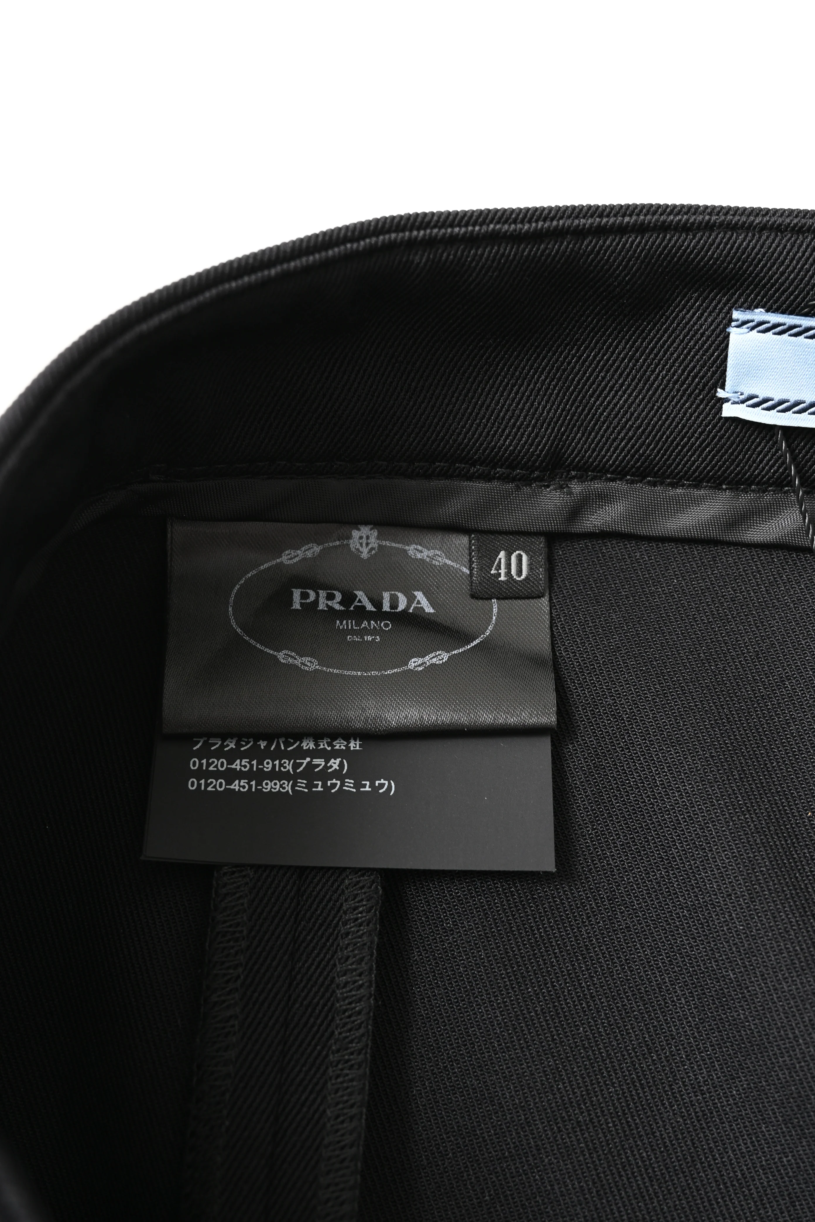 Women's Prada Trousers in Black Polyamide - Image 9