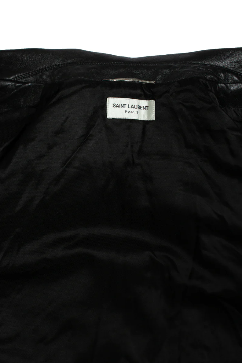 Men's Saint Laurent, 2018 Hedi slimane western trucker jacket - Image 7