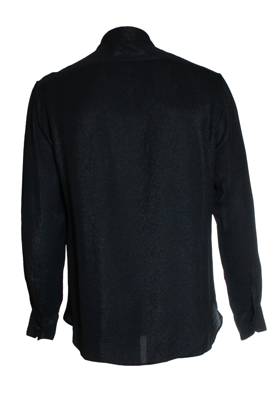Men's Saint Laurent, Black glitter shirt - Image 3