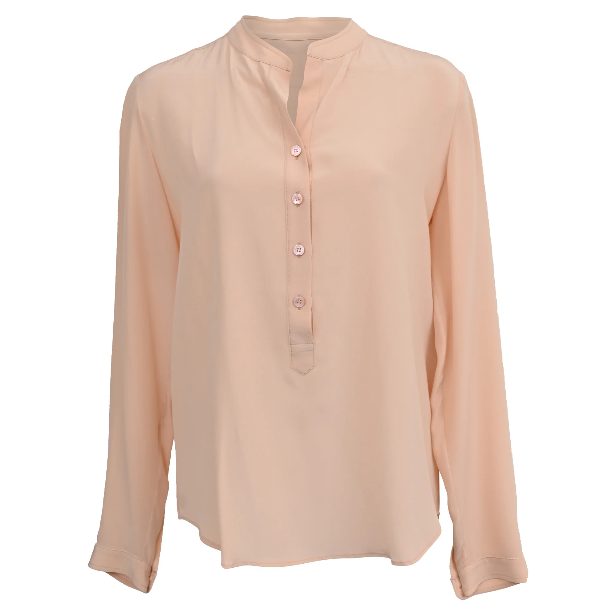 Women's Stella McCartney Eva Shirt in Peach Silk