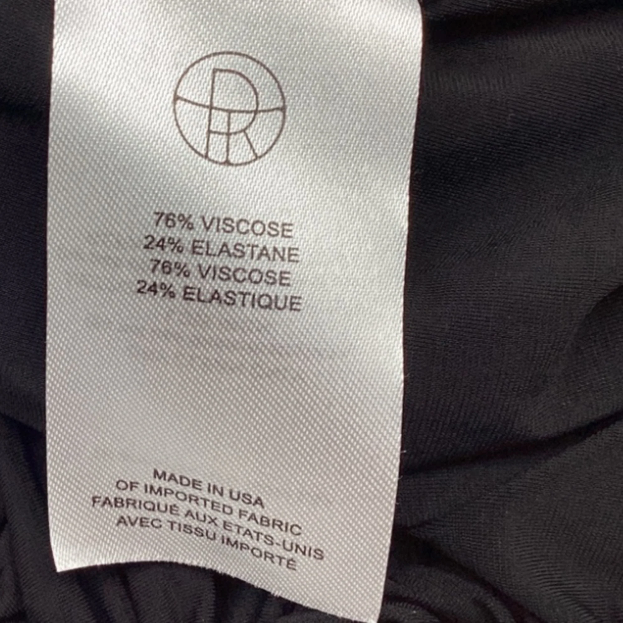 Women's The Row Kriza Top In Black Viscose - Image 6