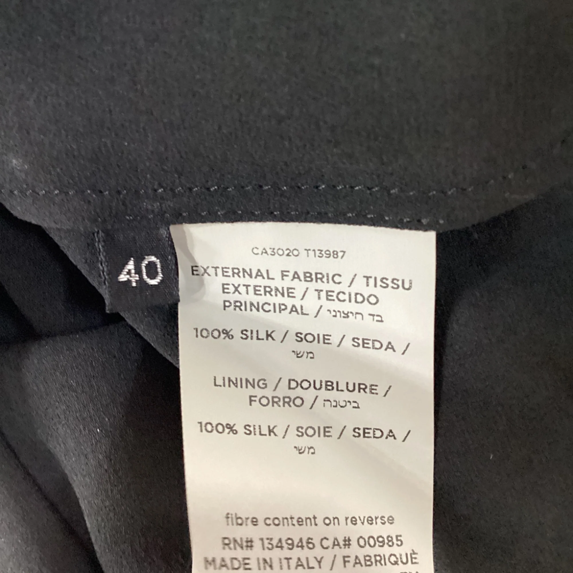 Women's Tom Ford Crewneck Blouse in Black Silk - Image 5