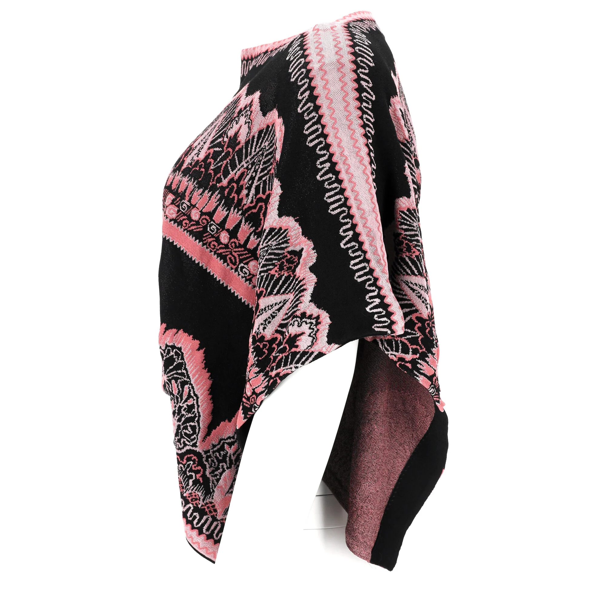 Women's Valentino Ponchi Knit Top in Multicolor Viscose - Image 10