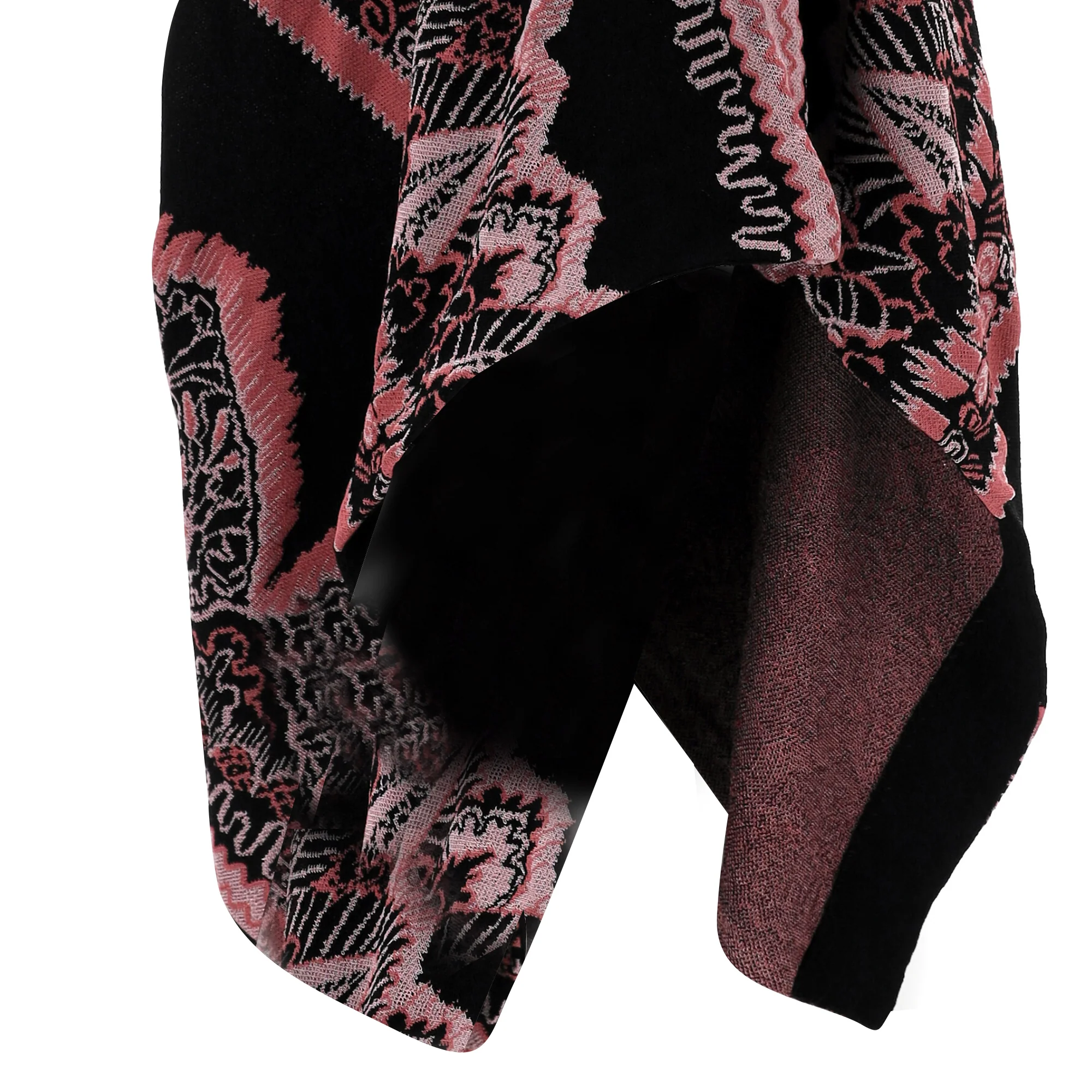 Women's Valentino Ponchi Knit Top in Multicolor Viscose - Image 4