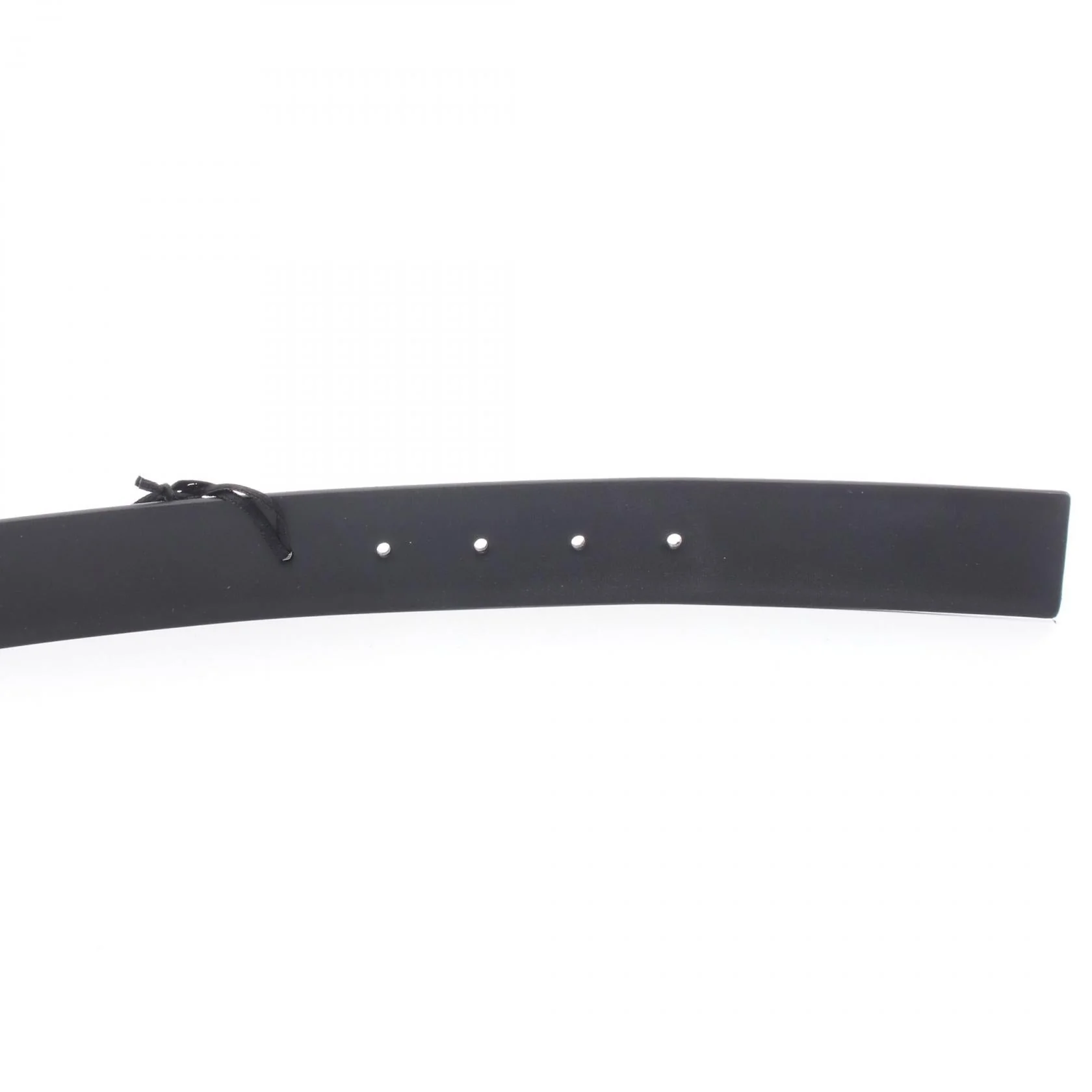 Fendi Round FF Reversible Leather PVC Belt - Image 3