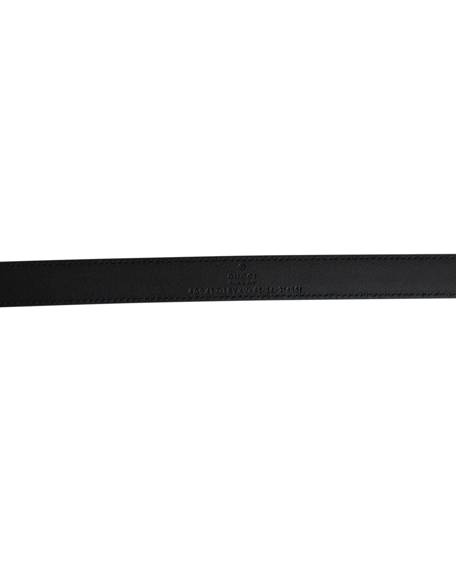 Gucci Blondie Interlocking GG Belt in Black Leather - Image 4