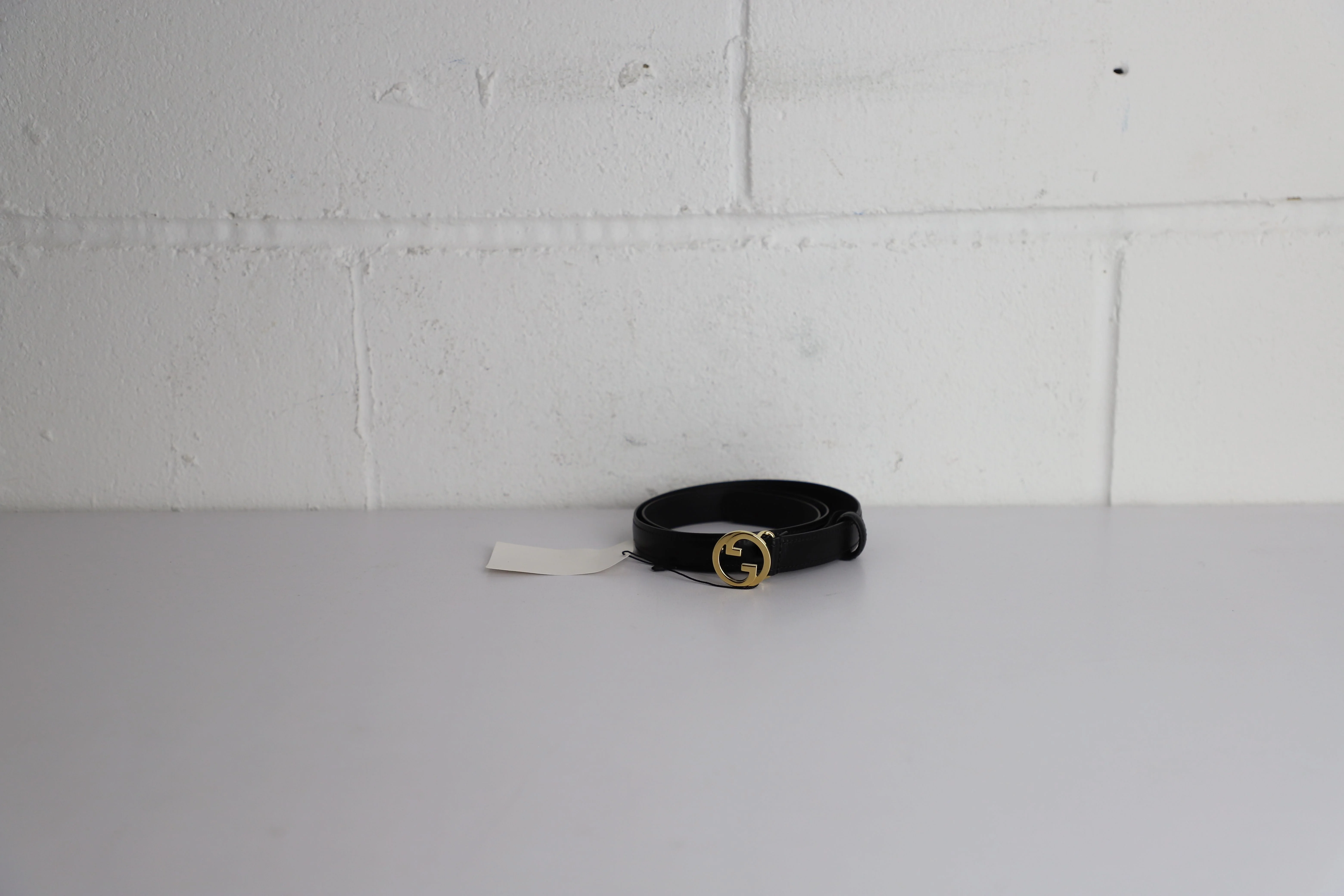 Gucci Blondie Interlocking GG Belt in Black Leather - Image 6